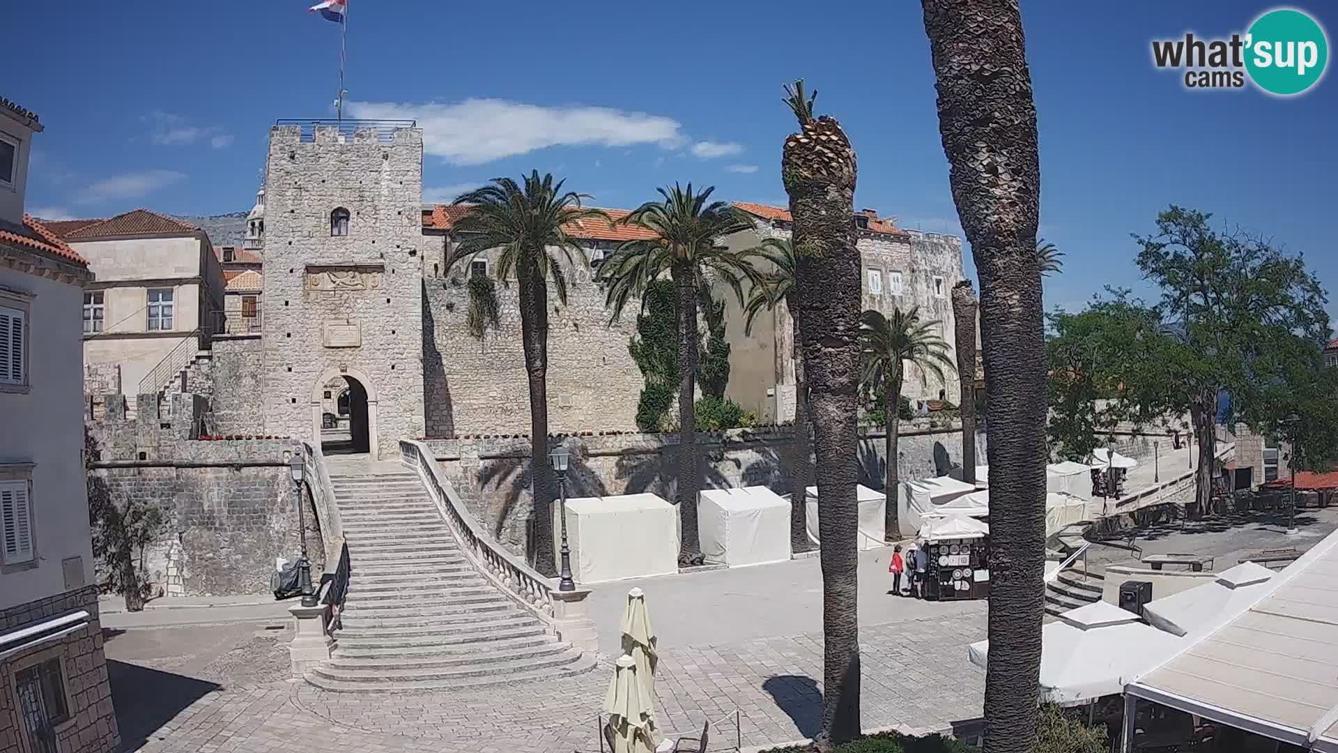 Korčula LIVE Webcam – Big Revelin Tower – Dalmatia – Croatia