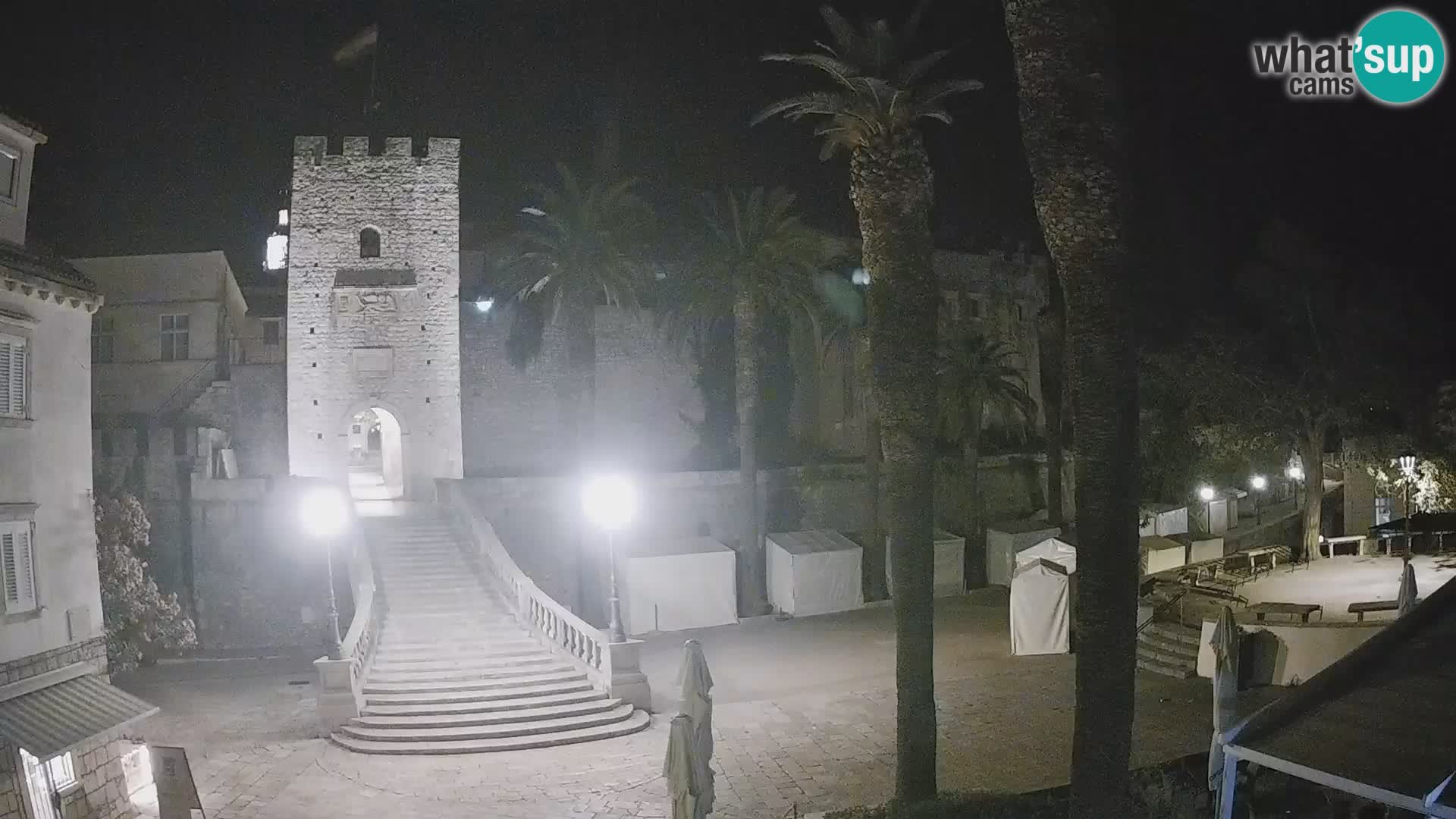 Korčula LIVE Webcam – Big Revelin Tower – Dalmatia – Croatia