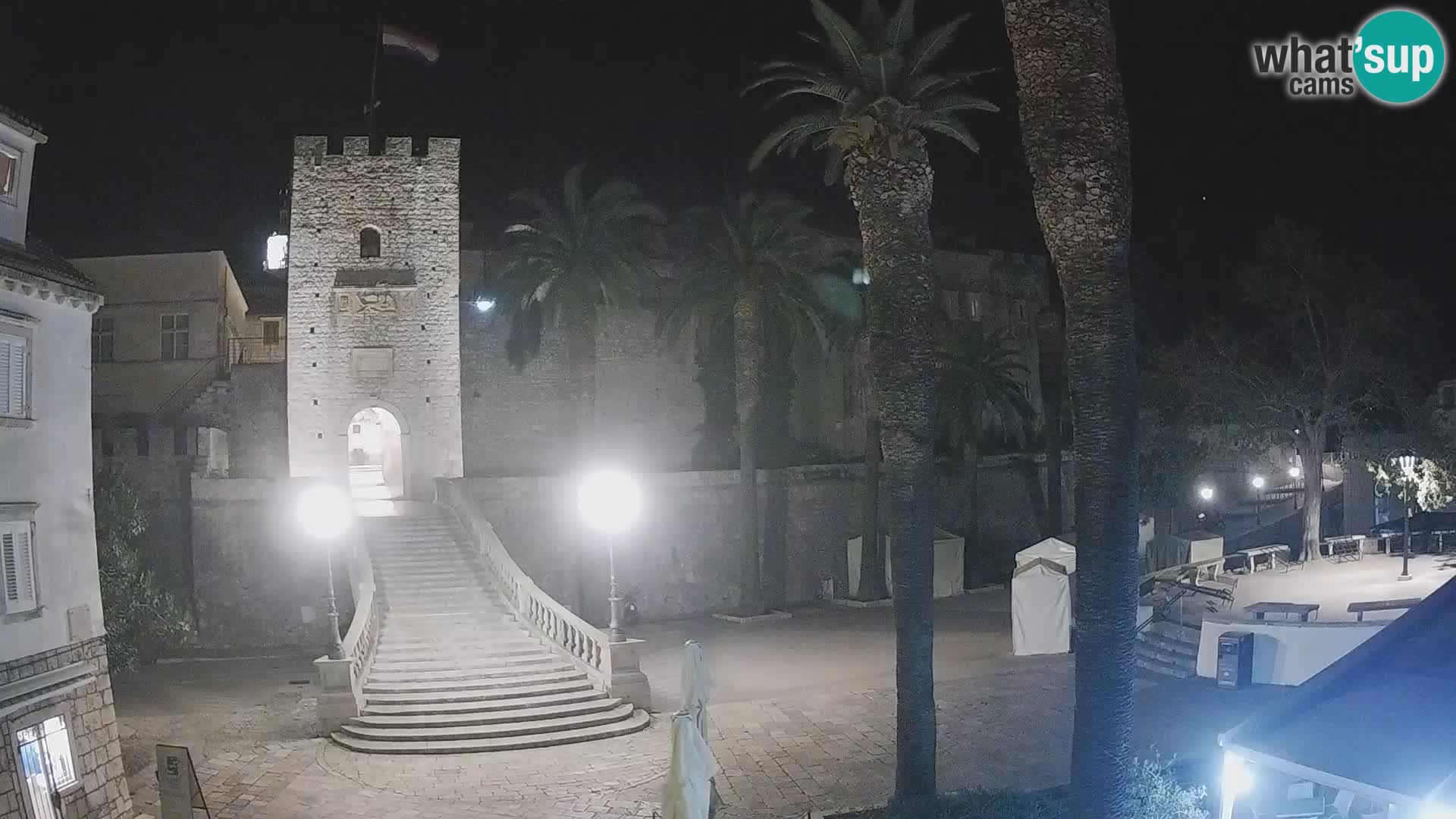 Korčula LIVE Webcam – Big Revelin Tower – Dalmatia – Croatia