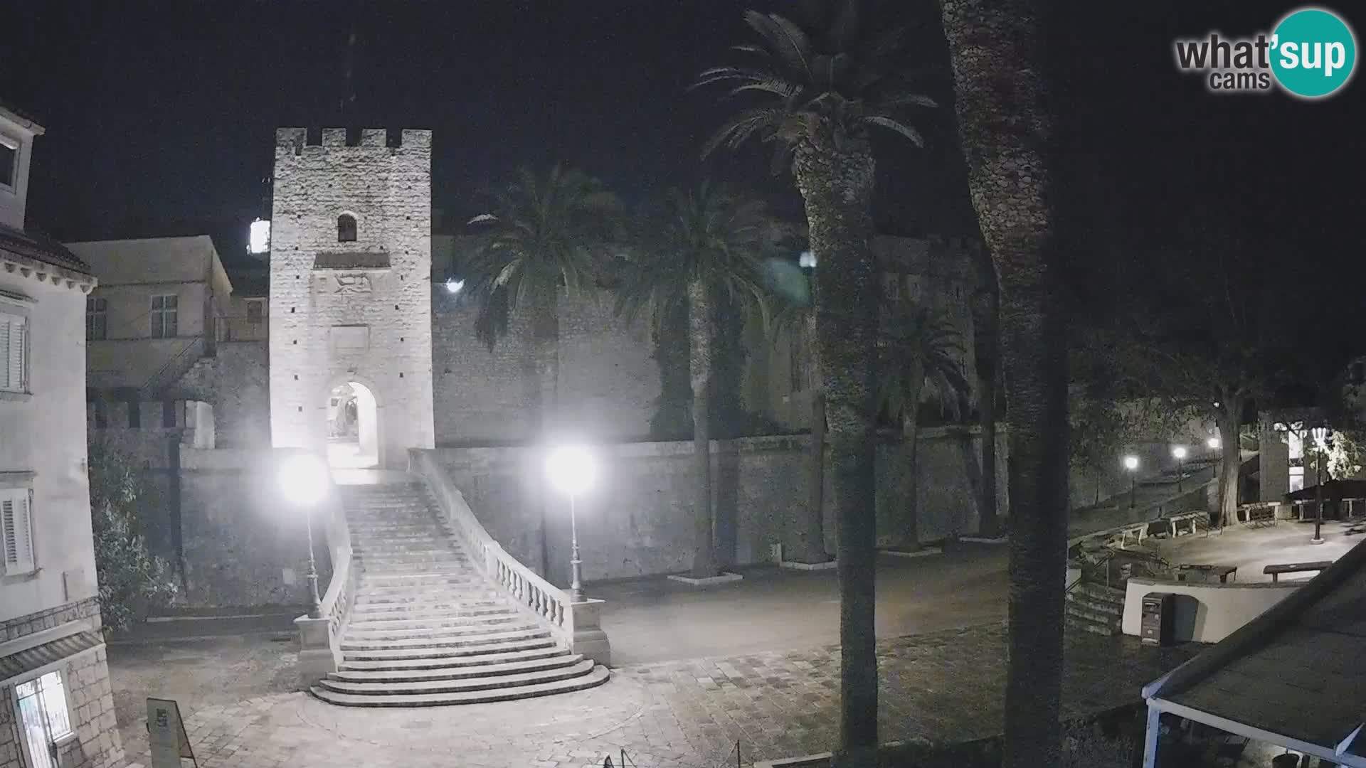 Korčula LIVE Webcam – Big Revelin Tower – Dalmatia – Croatia