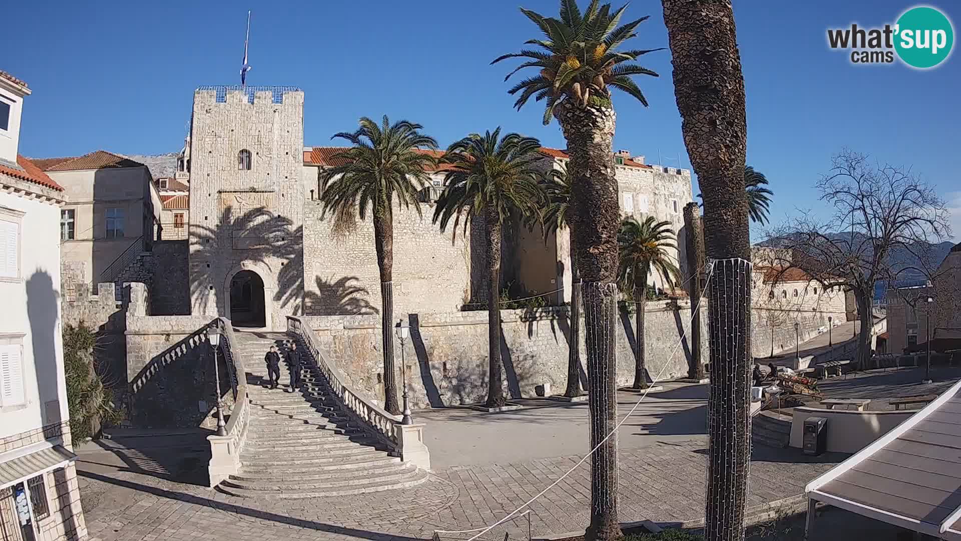 Korčula LIVE Webcam – Big Revelin Tower – Dalmatia – Croatia