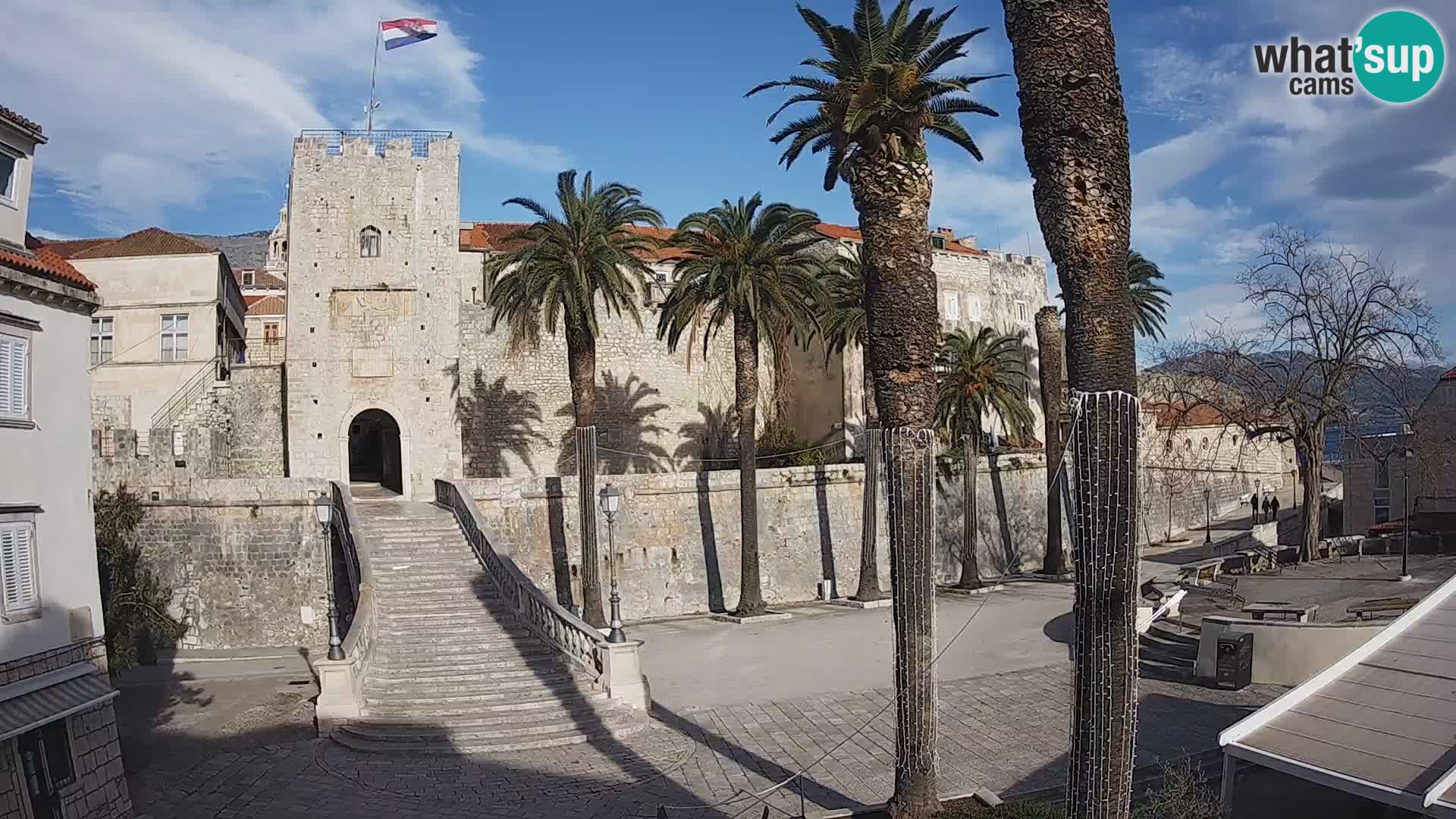 Korčula LIVE Webcam – Big Revelin Tower – Dalmatia – Croatia