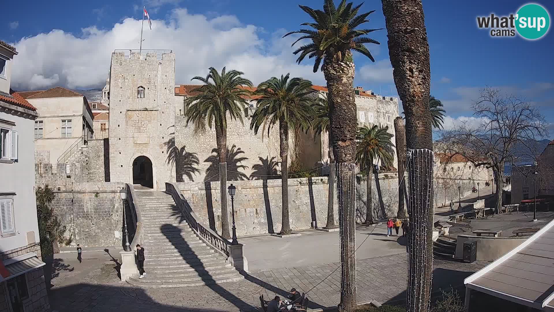 Korčula LIVE Webcam – Big Revelin Tower – Dalmatia – Croatia