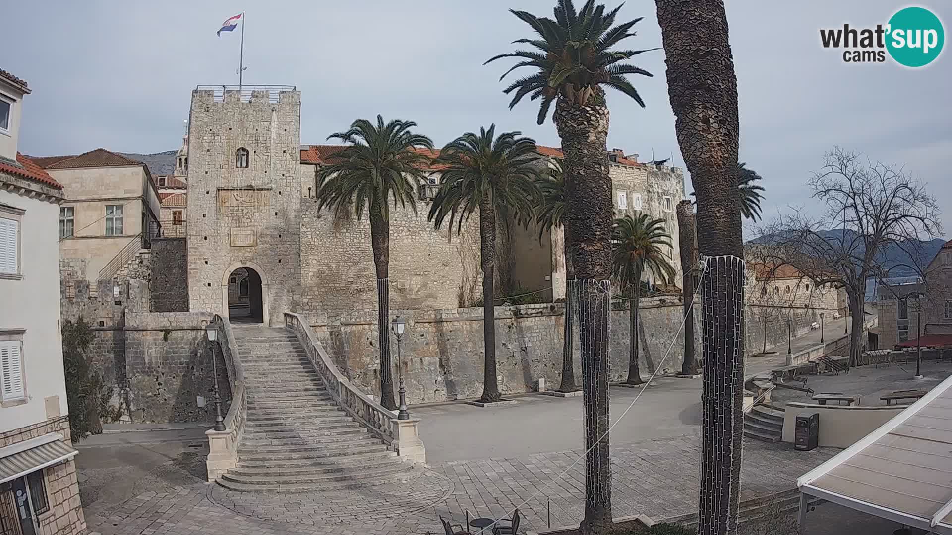 Korčula LIVE Webcam – Big Revelin Tower – Dalmatia – Croatia