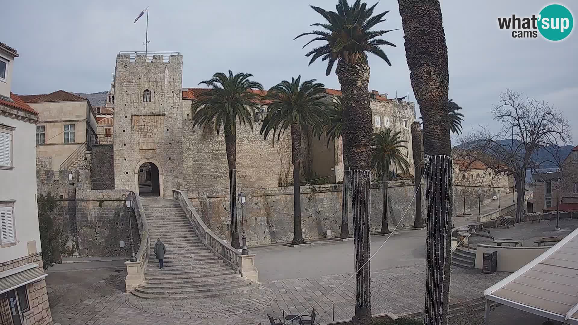 Korčula LIVE Webcam – Big Revelin Tower – Dalmatia – Croatia