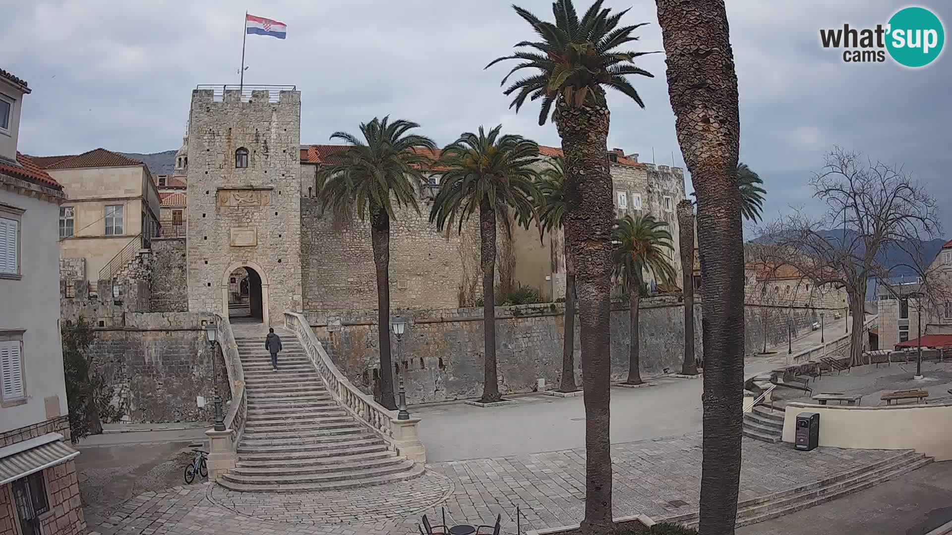 Korčula LIVE Webcam – Big Revelin Tower – Dalmatia – Croatia