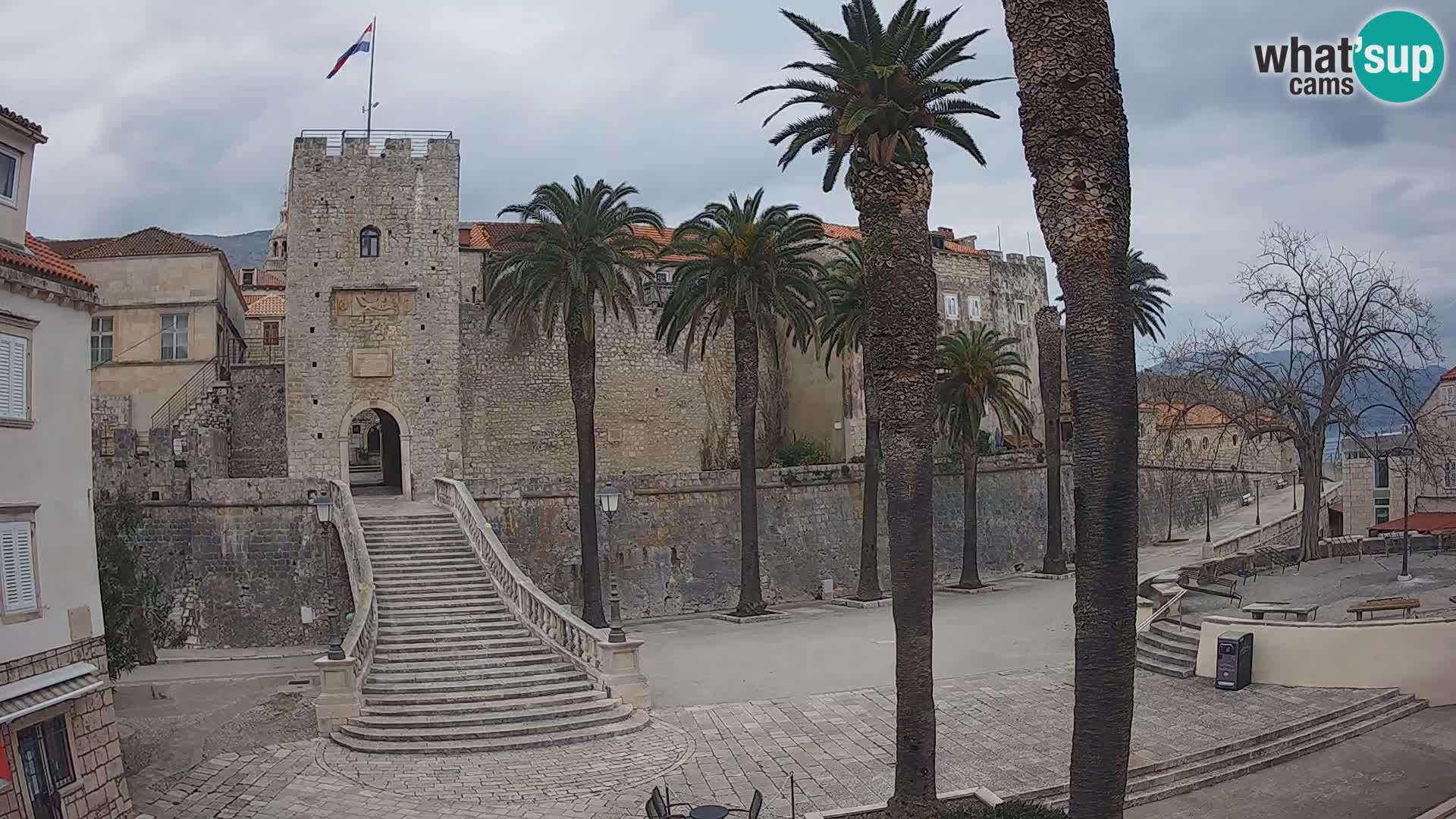 Korčula LIVE Webcam – Big Revelin Tower – Dalmatia – Croatia