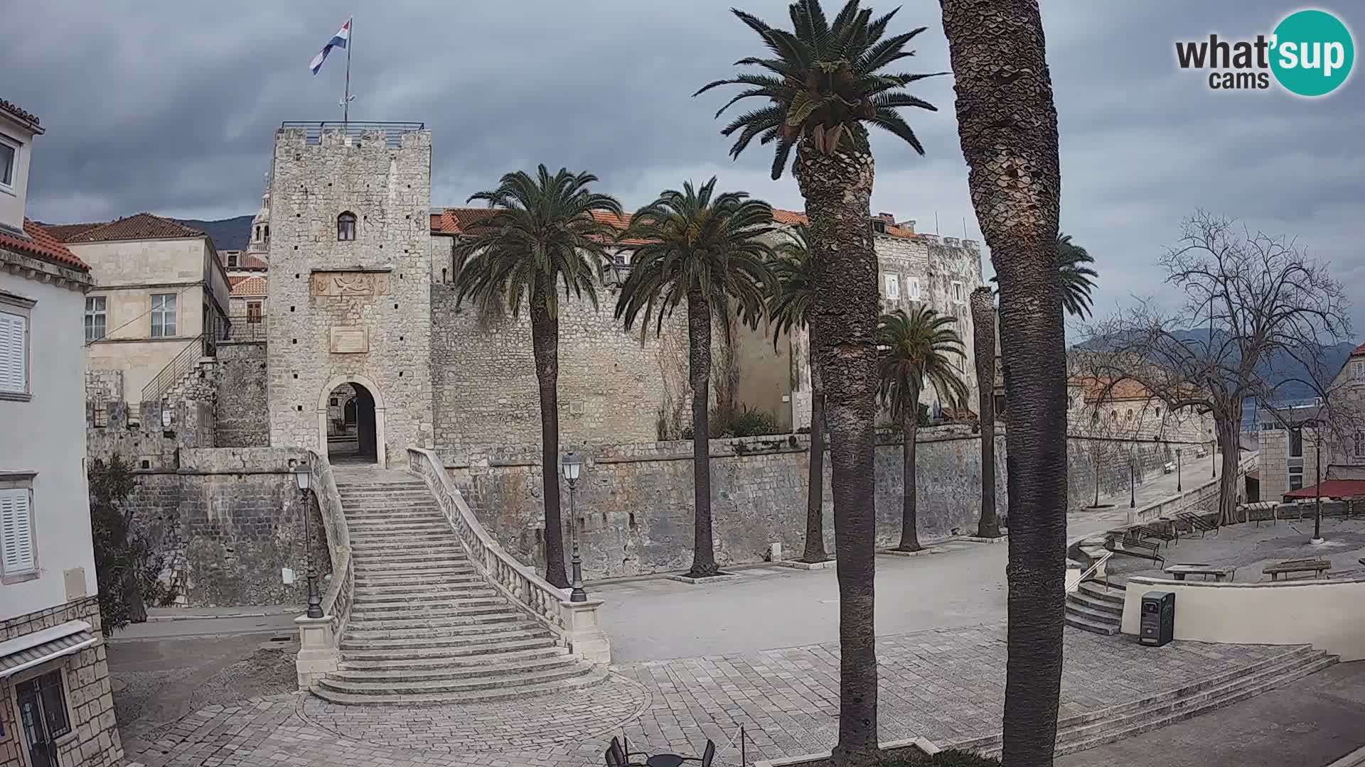 Korčula LIVE Webcam – Big Revelin Tower – Dalmatia – Croatia