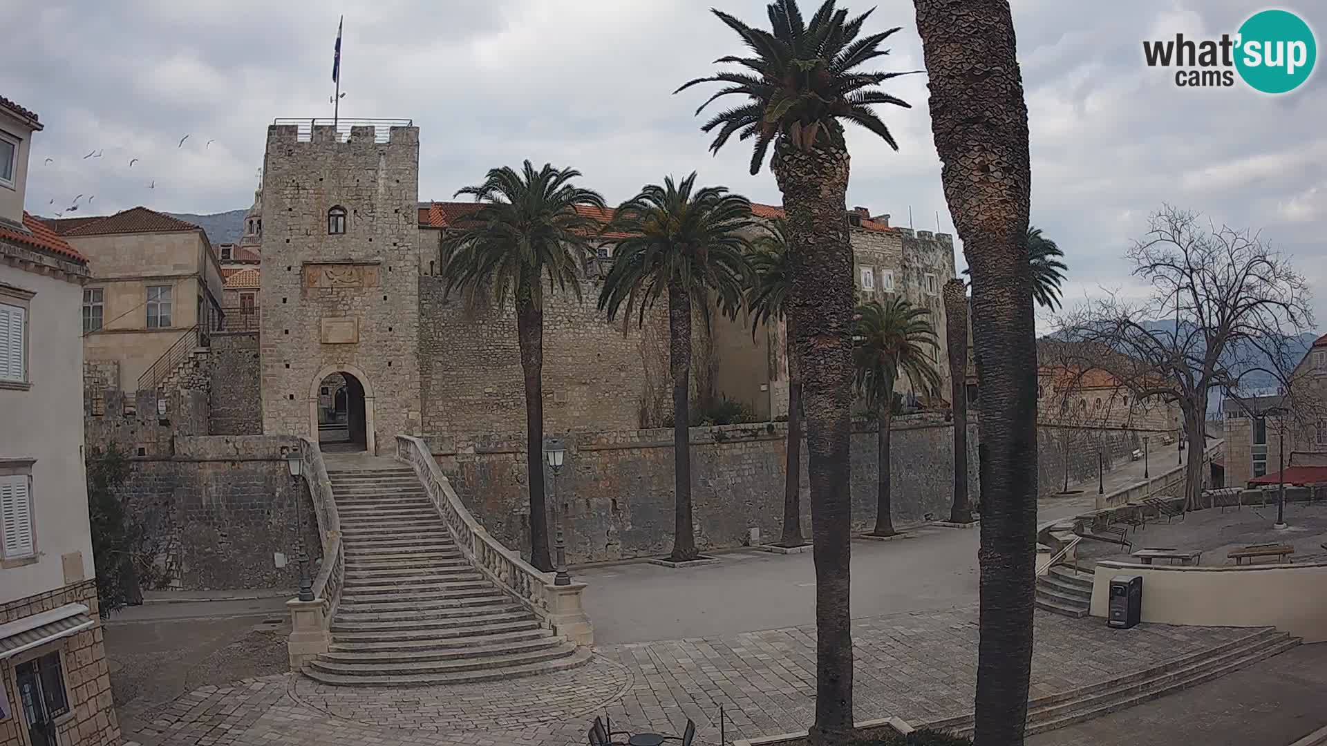 Korčula LIVE Webcam – Big Revelin Tower – Dalmatia – Croatia