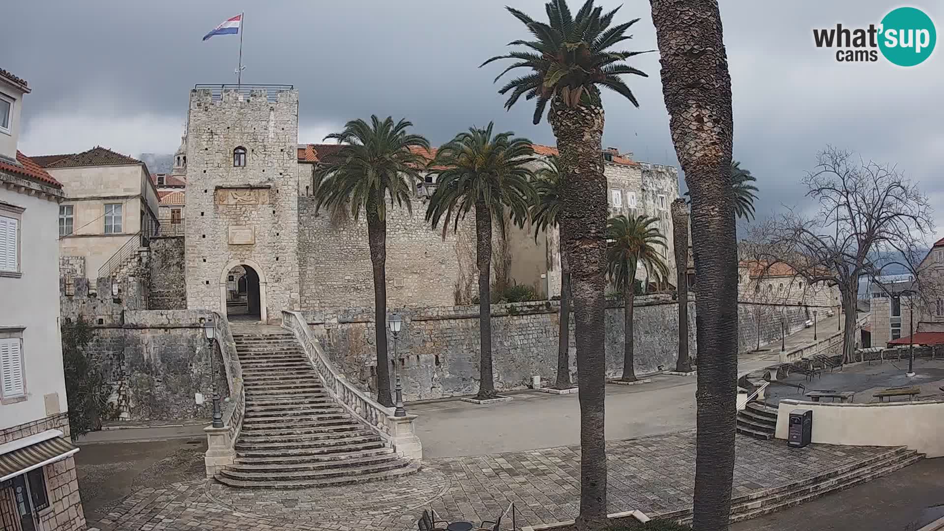 Korčula LIVE Webcam – Big Revelin Tower – Dalmatia – Croatia