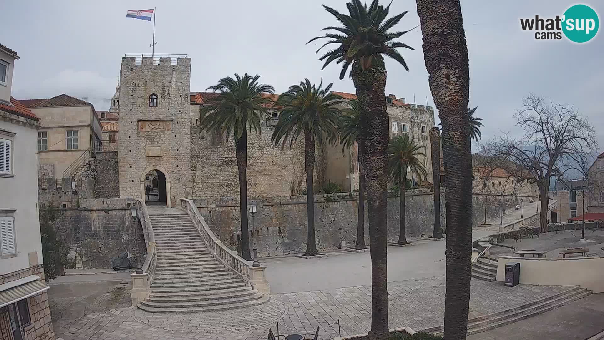 Korčula LIVE Webcam – Big Revelin Tower – Dalmatia – Croatia