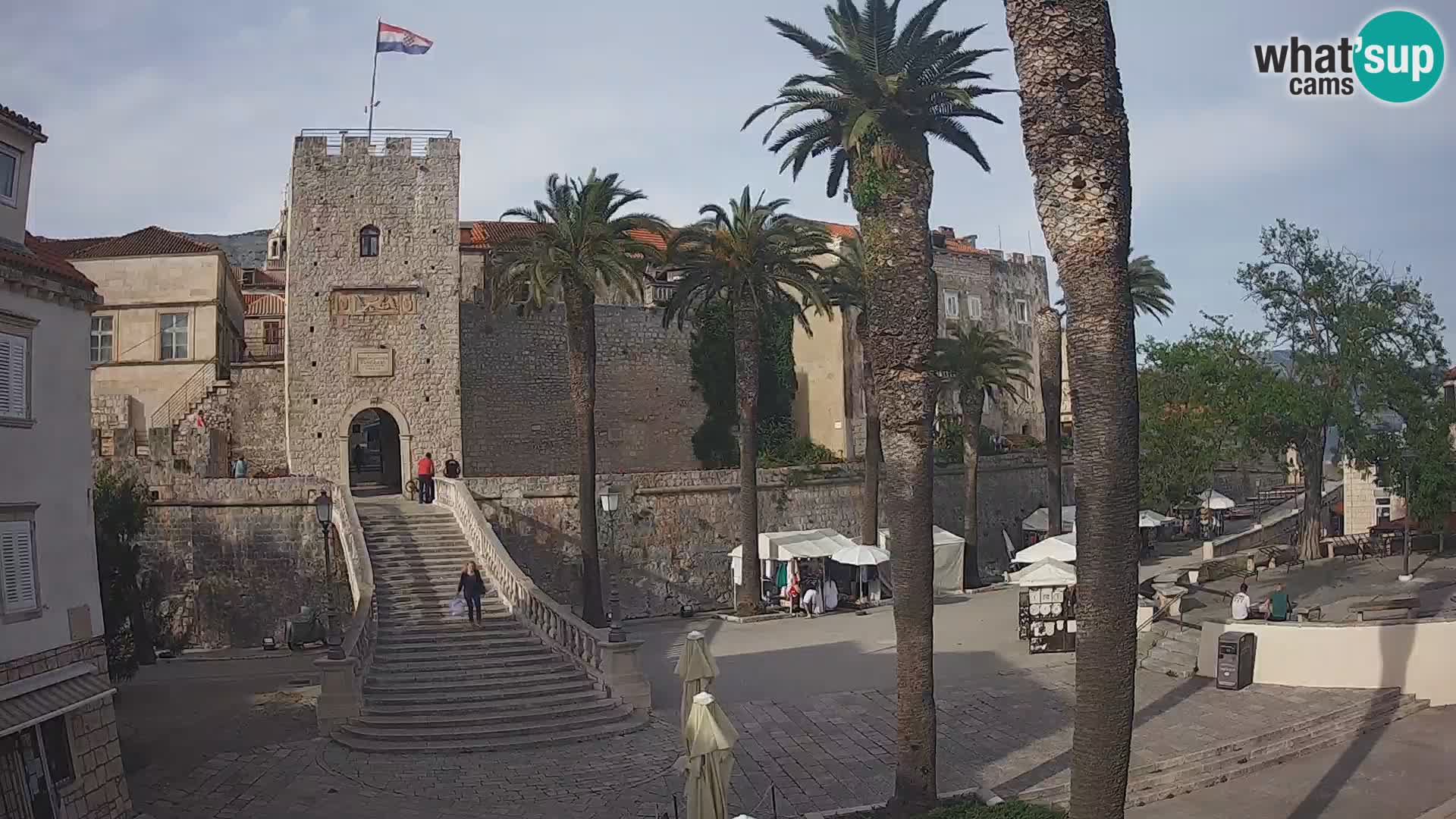 Korčula LIVE Webcam – Big Revelin Tower – Dalmatia – Croatia