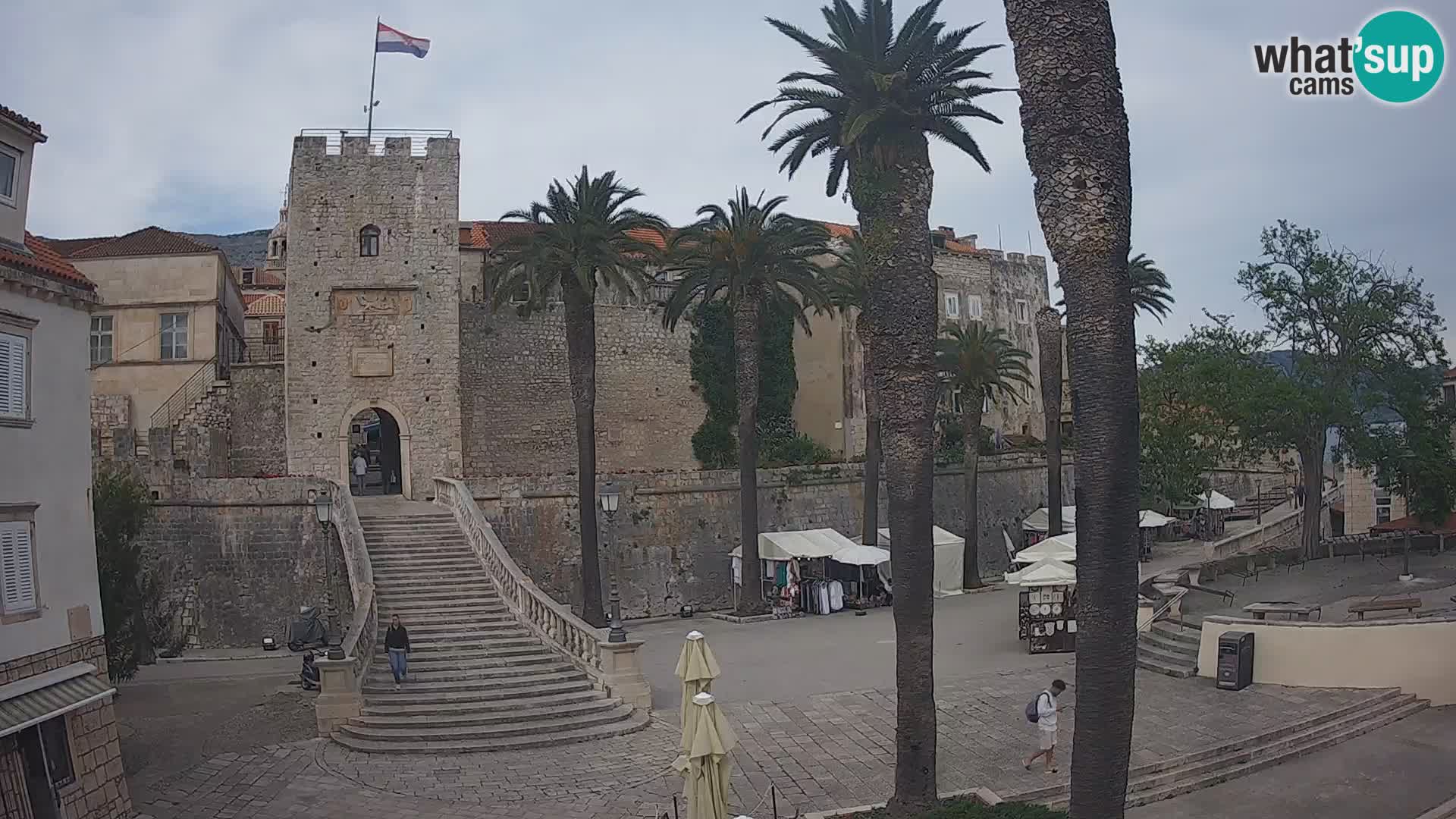 Korčula LIVE Webcam – Big Revelin Tower – Dalmatia – Croatia