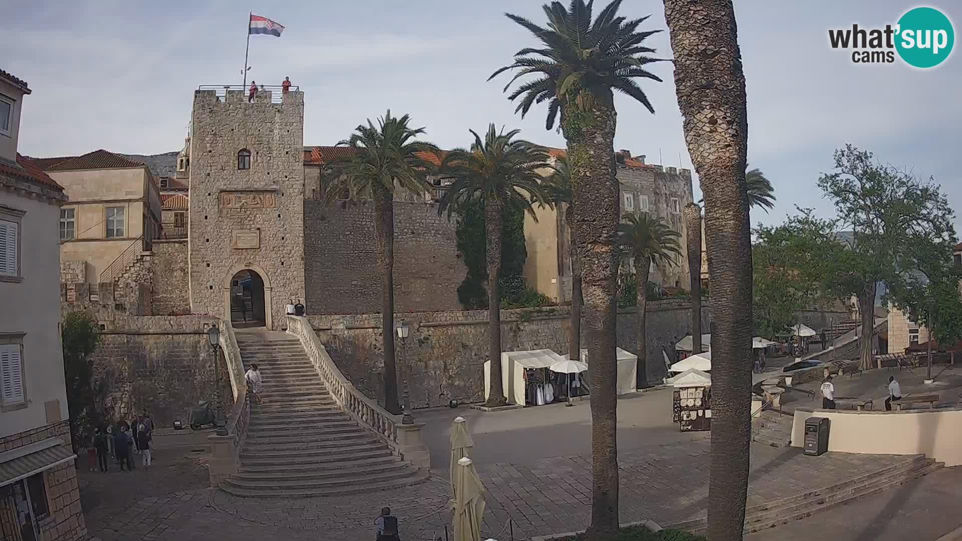 Korčula LIVE Webcam – Big Revelin Tower – Dalmatia – Croatia