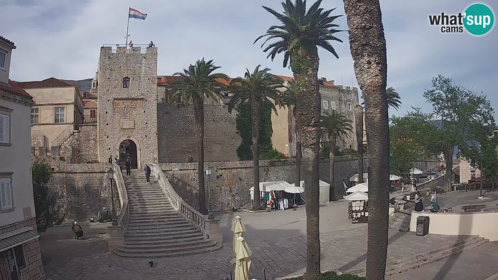 Korčula LIVE Webcam – Big Revelin Tower – Dalmatia – Croatia