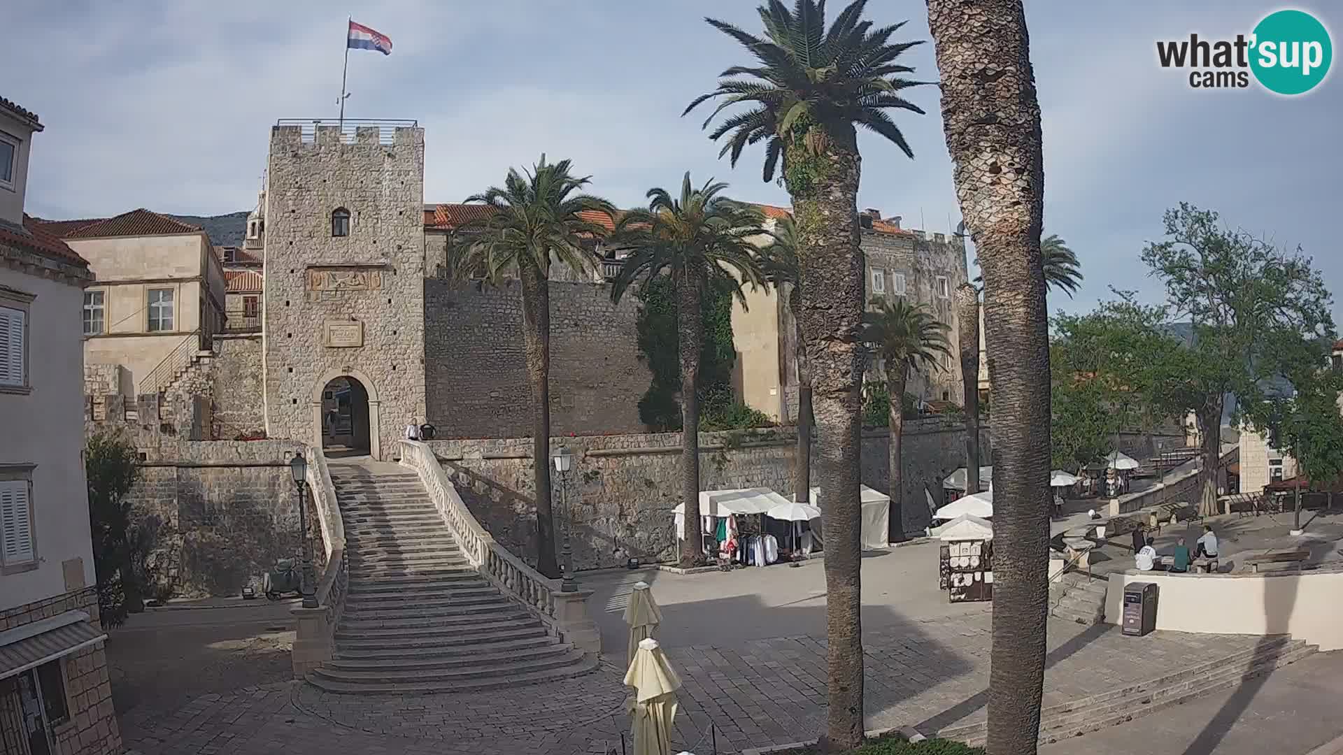 Korčula LIVE Webcam – Big Revelin Tower – Dalmatia – Croatia