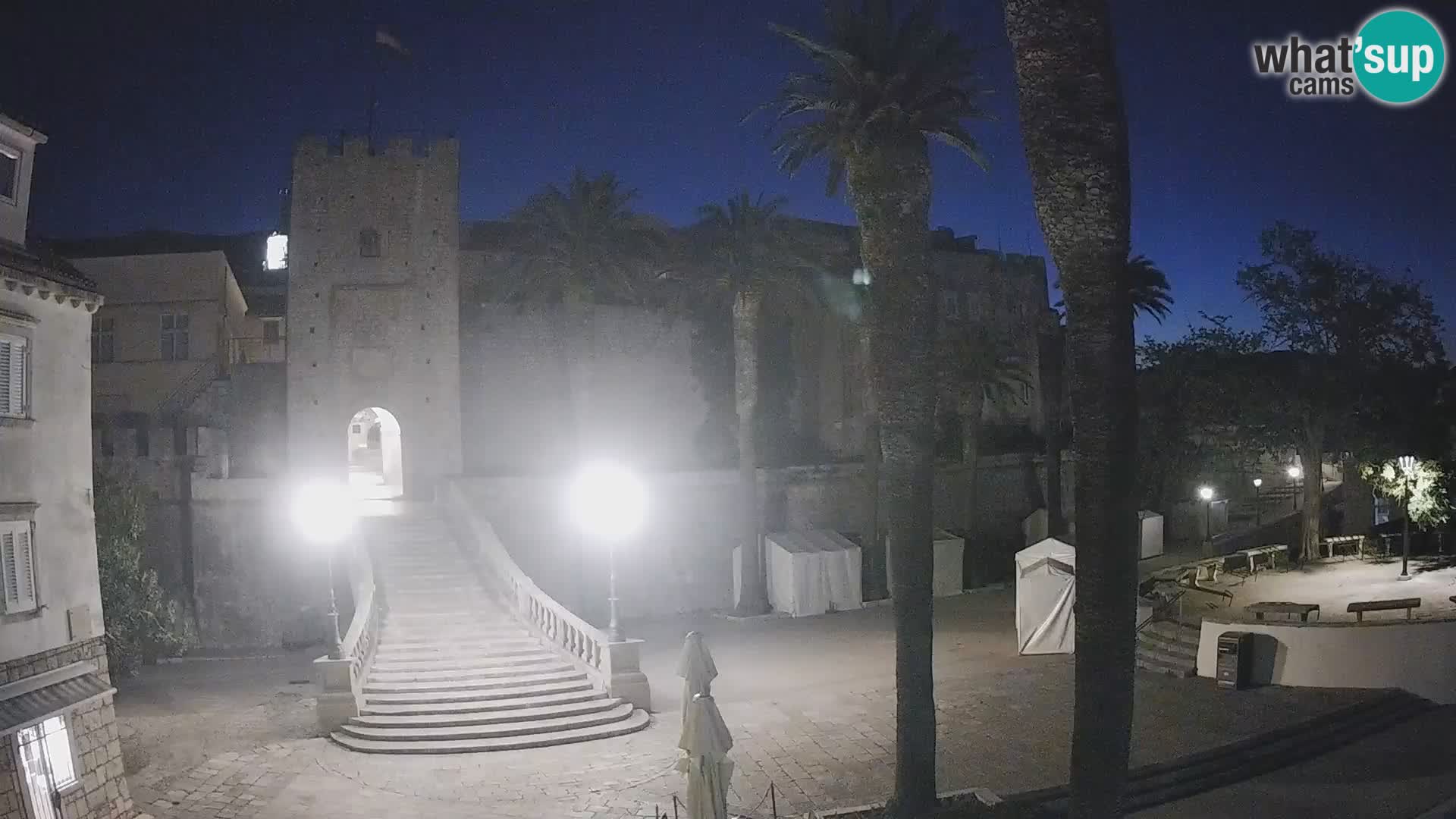 Korčula LIVE Webcam – Big Revelin Tower – Dalmatia – Croatia