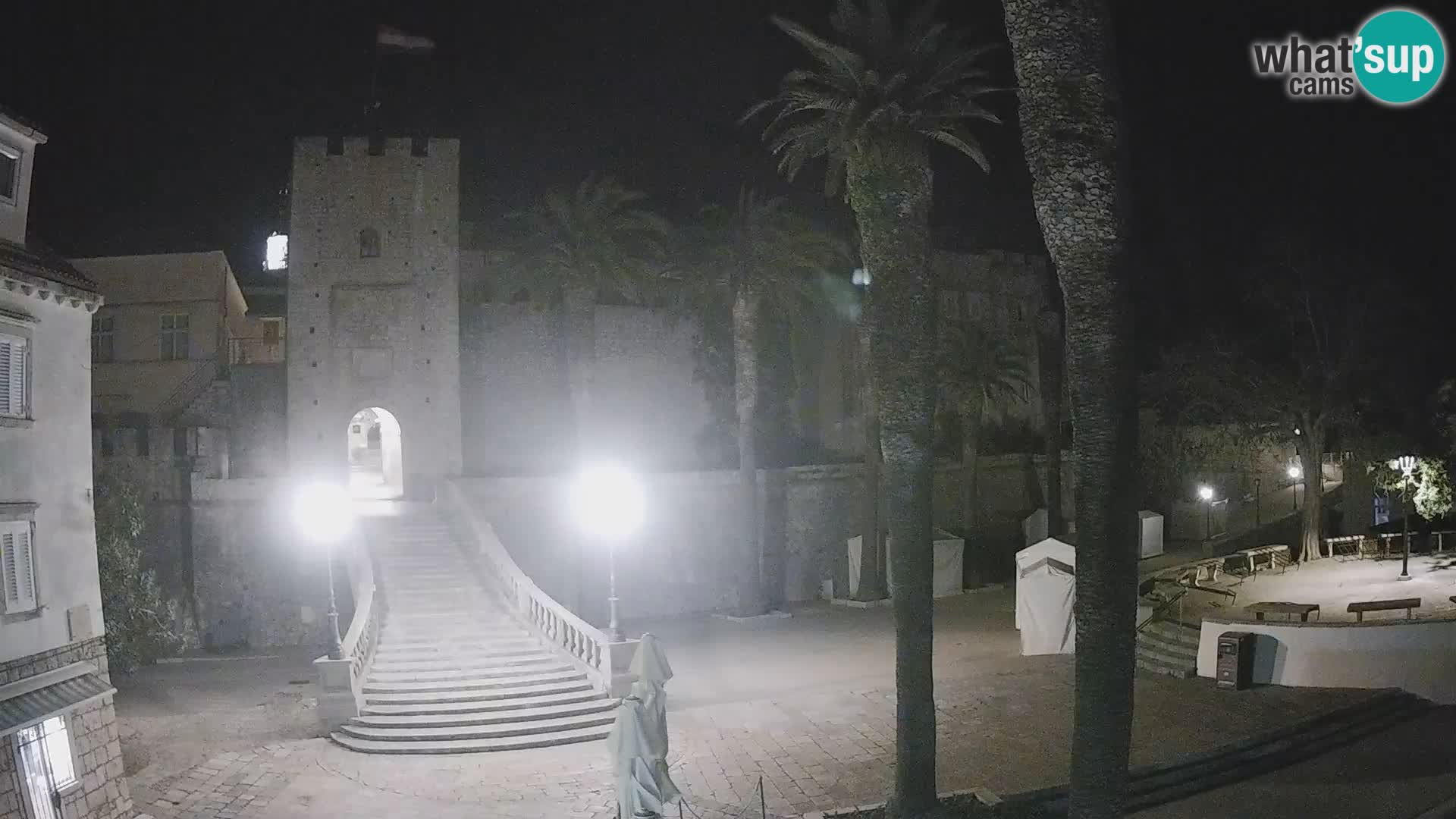 Korčula LIVE Webcam – Big Revelin Tower – Dalmatia – Croatia