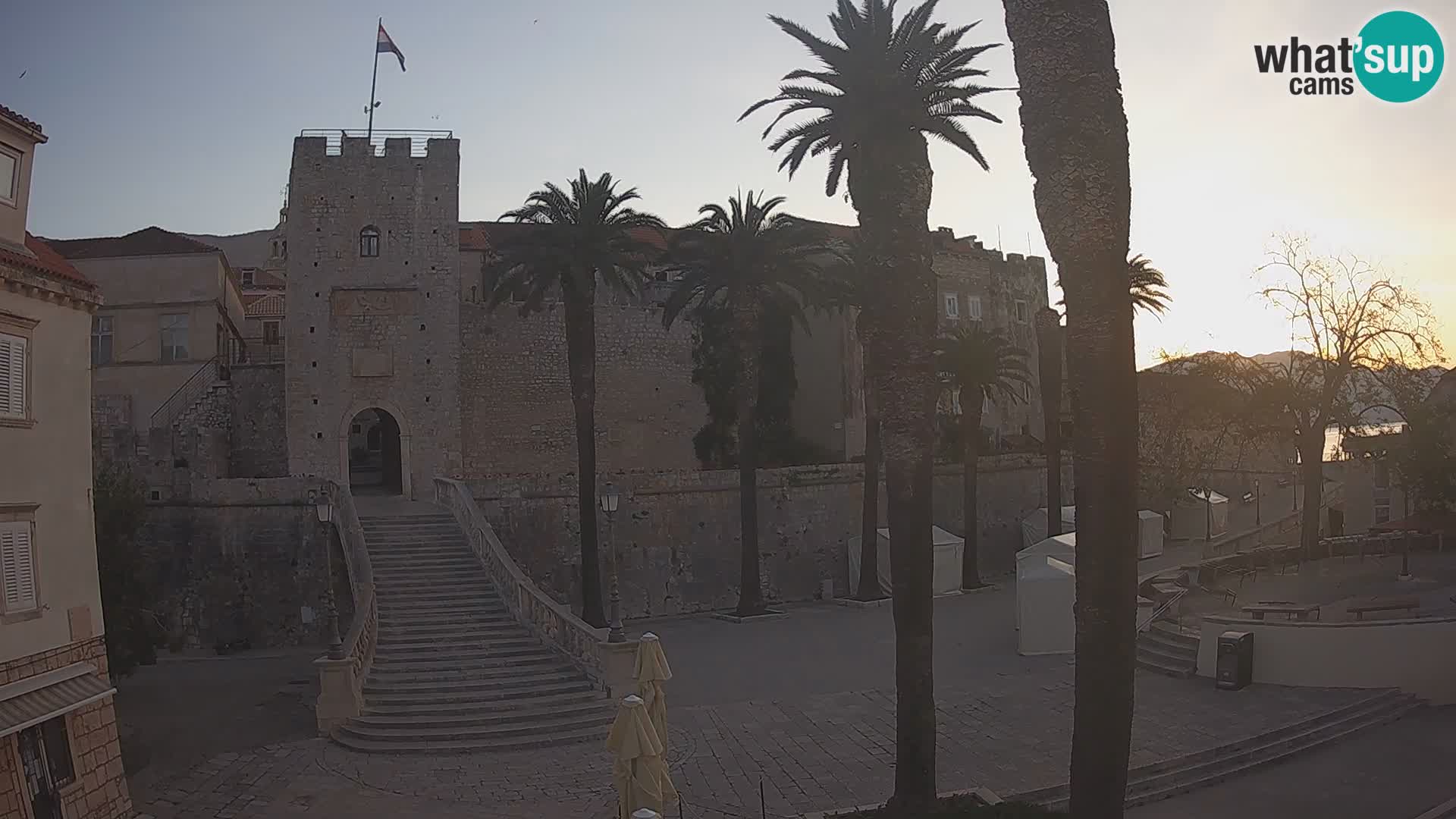 Korčula LIVE Webcam – Big Revelin Tower – Dalmatia – Croatia