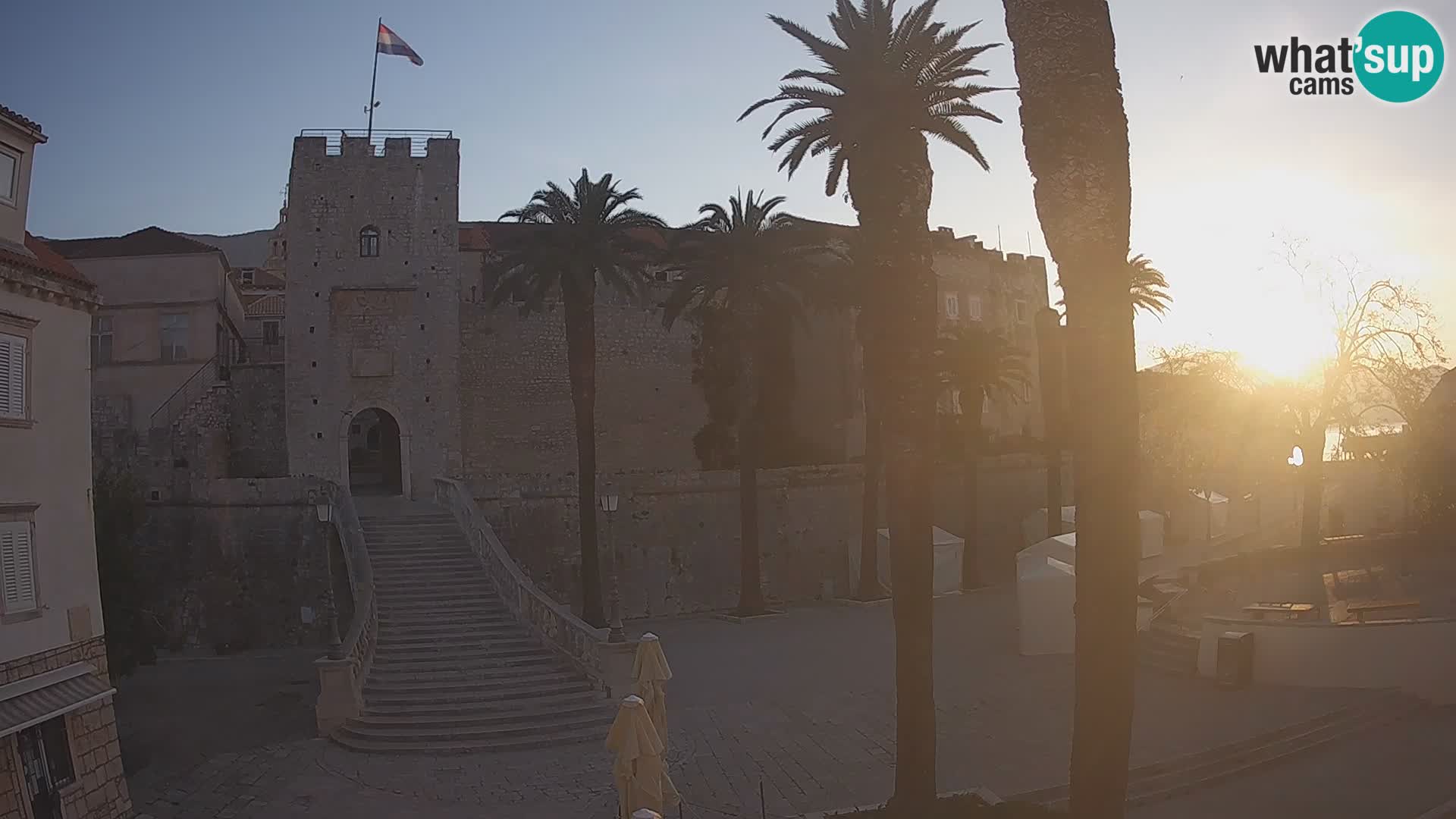 Korčula LIVE Webcam – Big Revelin Tower – Dalmatia – Croatia