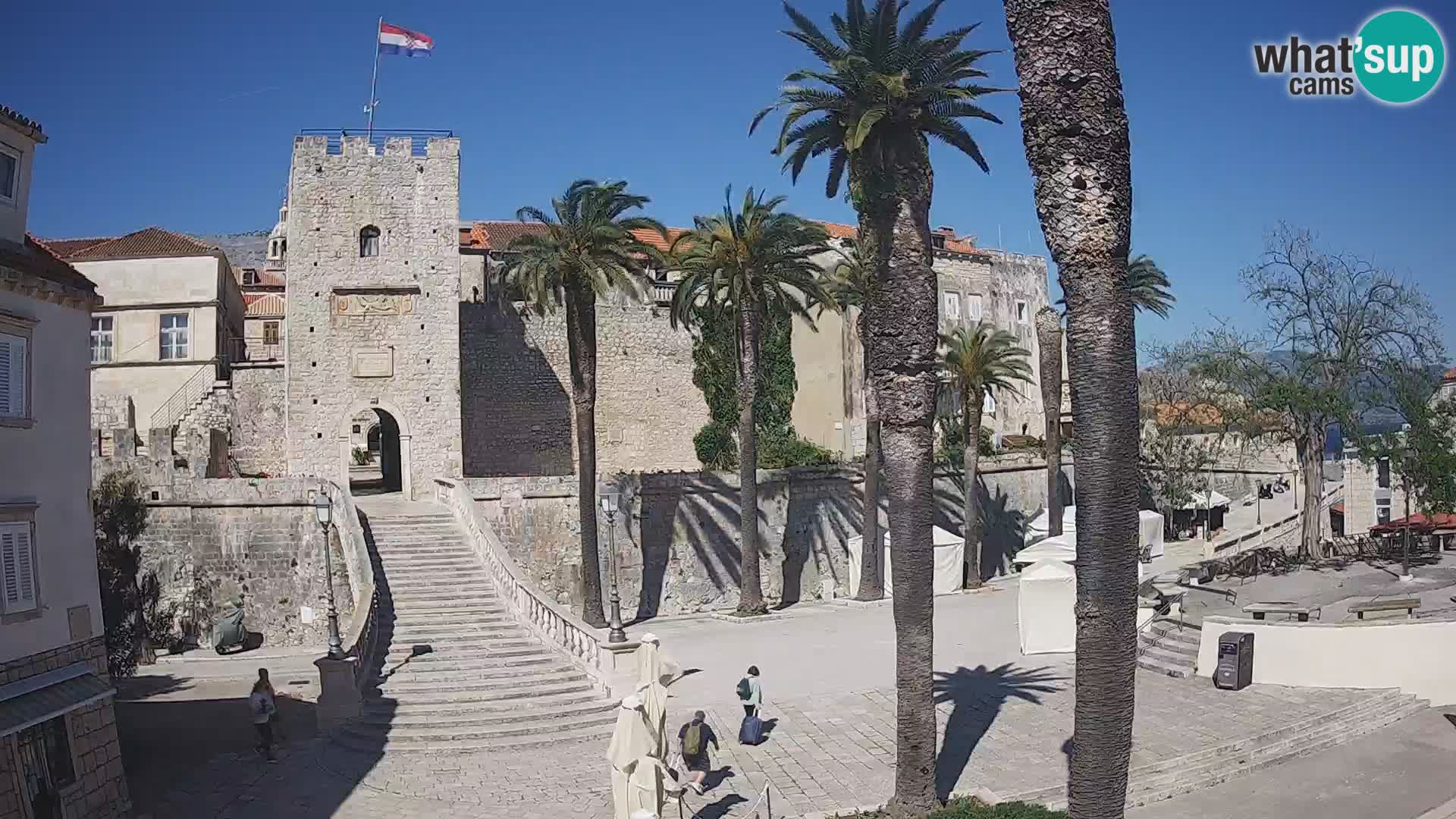 Korčula LIVE Webcam – Big Revelin Tower – Dalmatia – Croatia