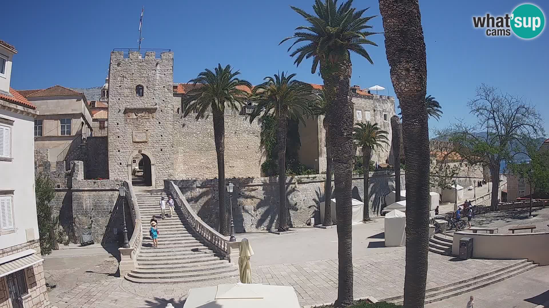 Korčula LIVE Webcam – Big Revelin Tower – Dalmatia – Croatia