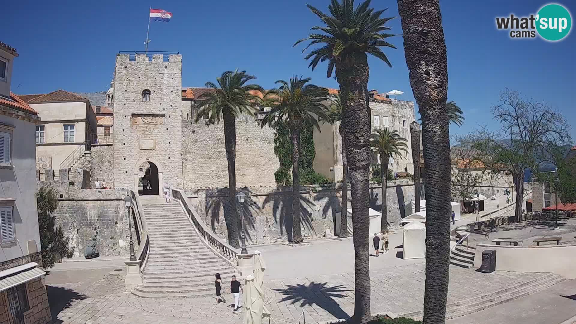 Korčula LIVE Webcam – Big Revelin Tower – Dalmatia – Croatia