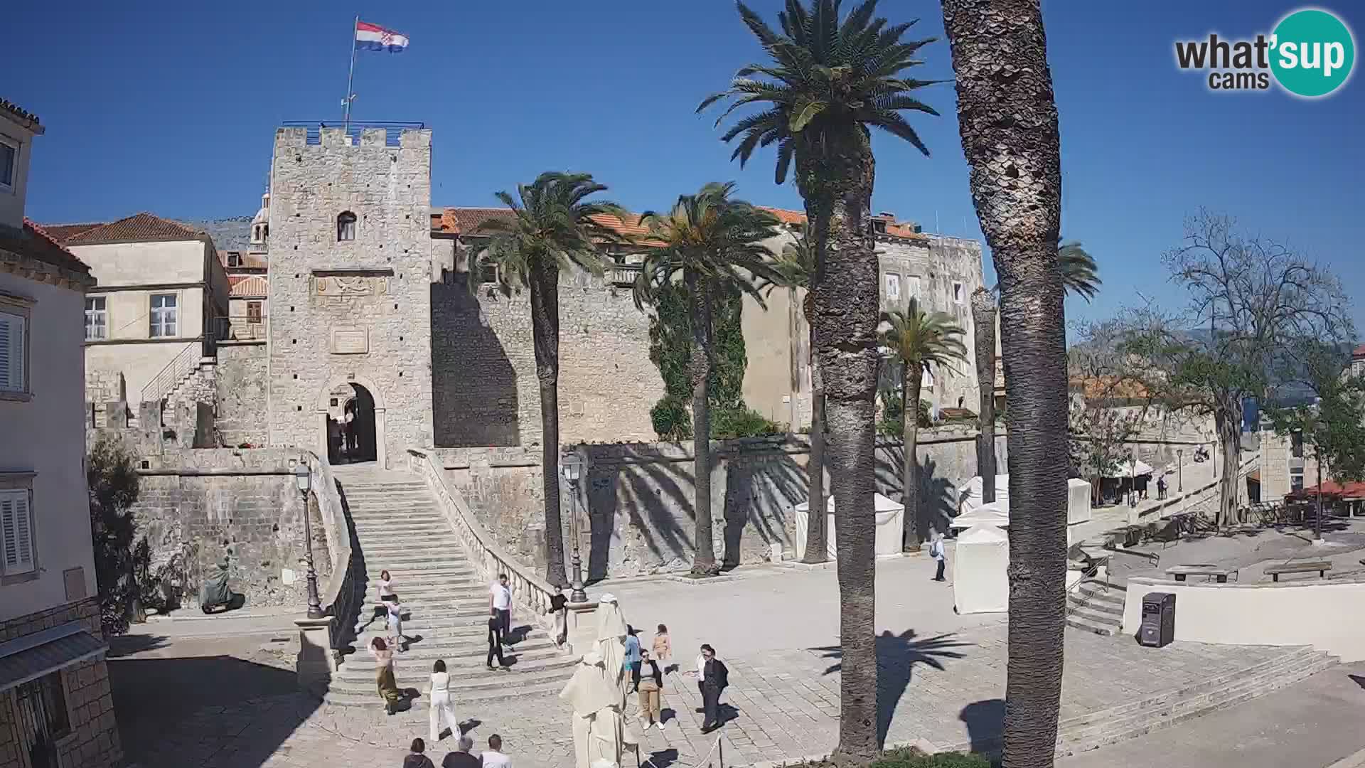 Korčula LIVE Webcam – Big Revelin Tower – Dalmatia – Croatia
