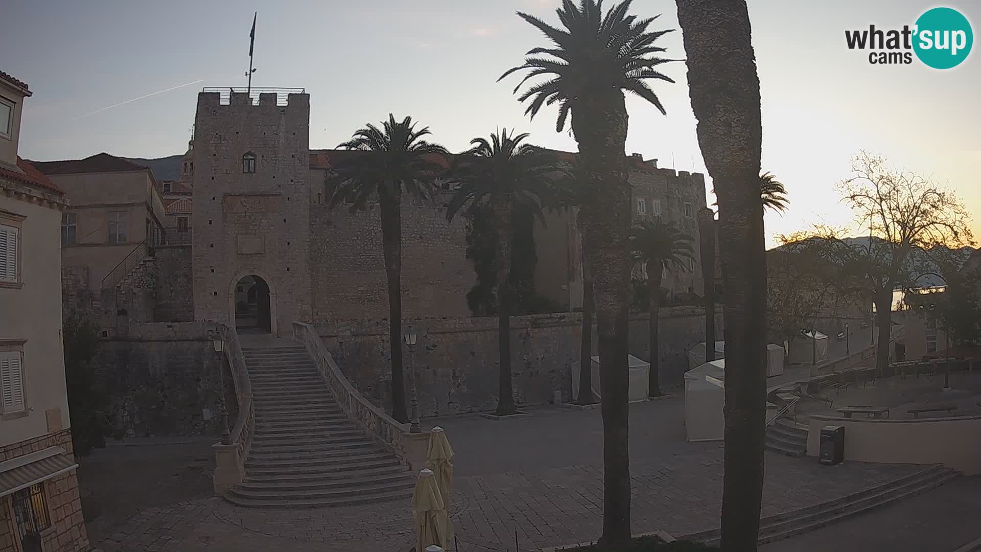 Korčula LIVE Webcam – Big Revelin Tower – Dalmatia – Croatia