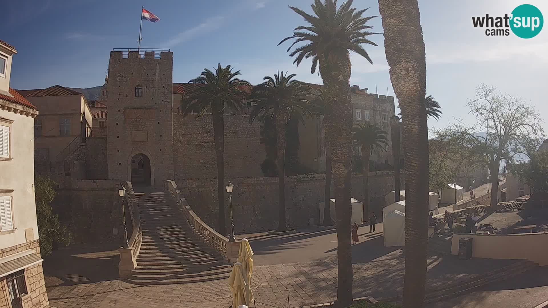 Korčula LIVE Webcam – Big Revelin Tower – Dalmatia – Croatia