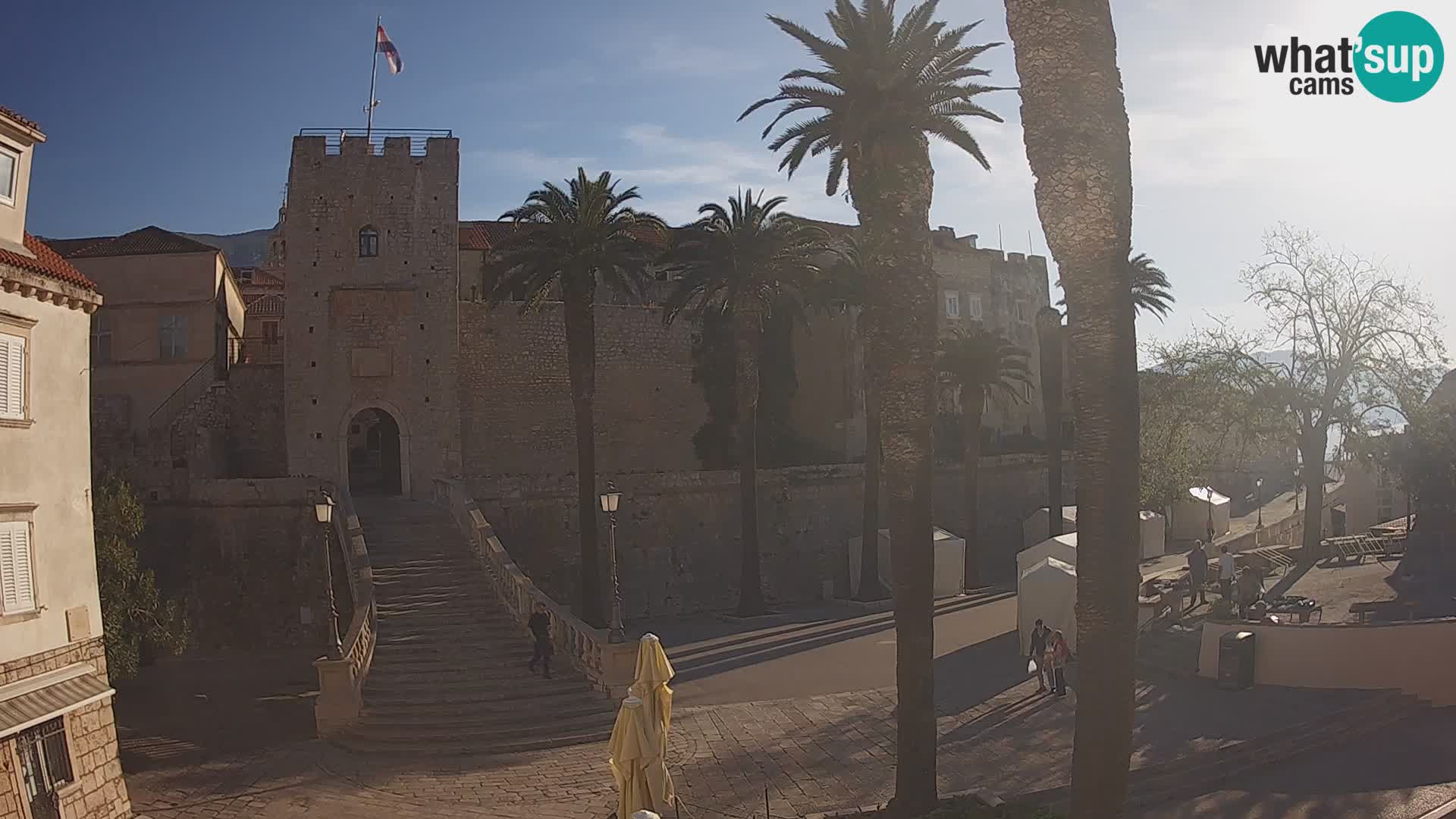 Korčula LIVE Webcam – Big Revelin Tower – Dalmatia – Croatia