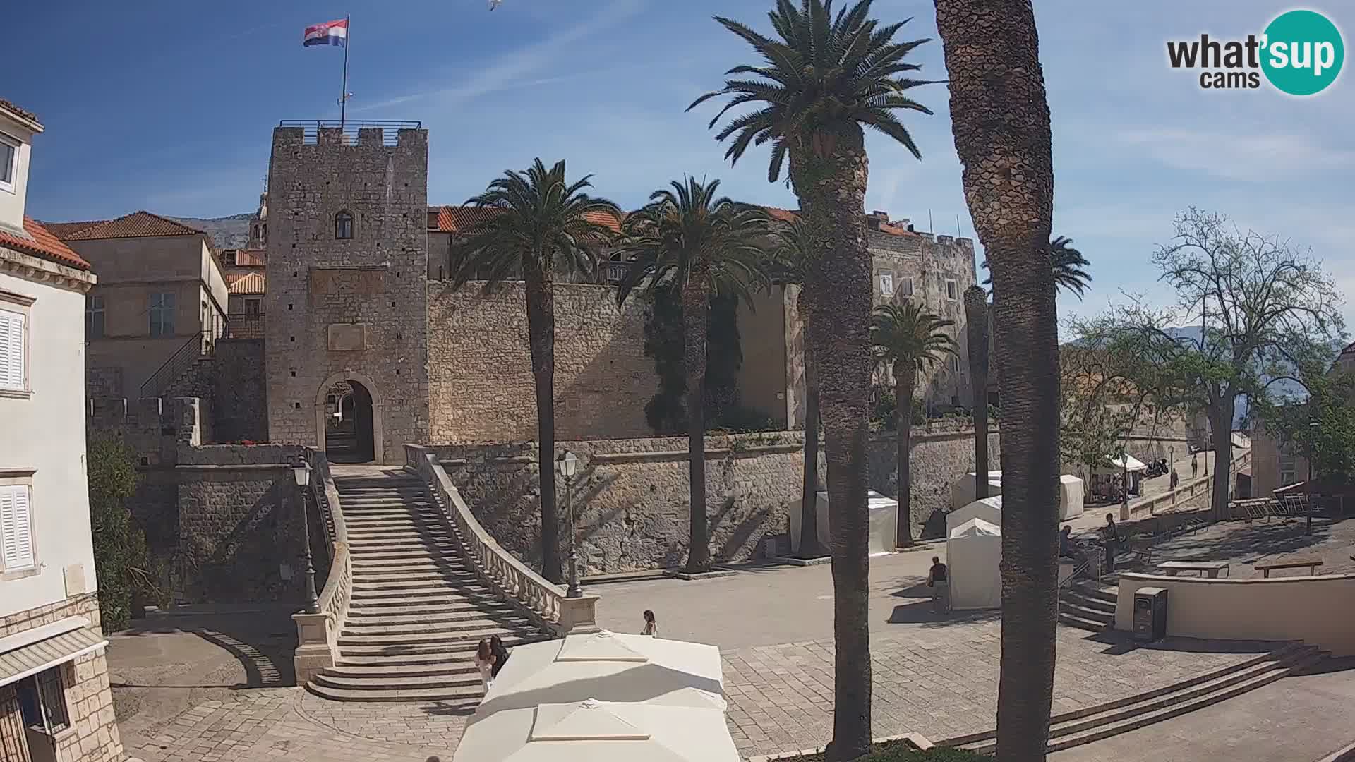 Korčula LIVE Webcam – Big Revelin Tower – Dalmatia – Croatia