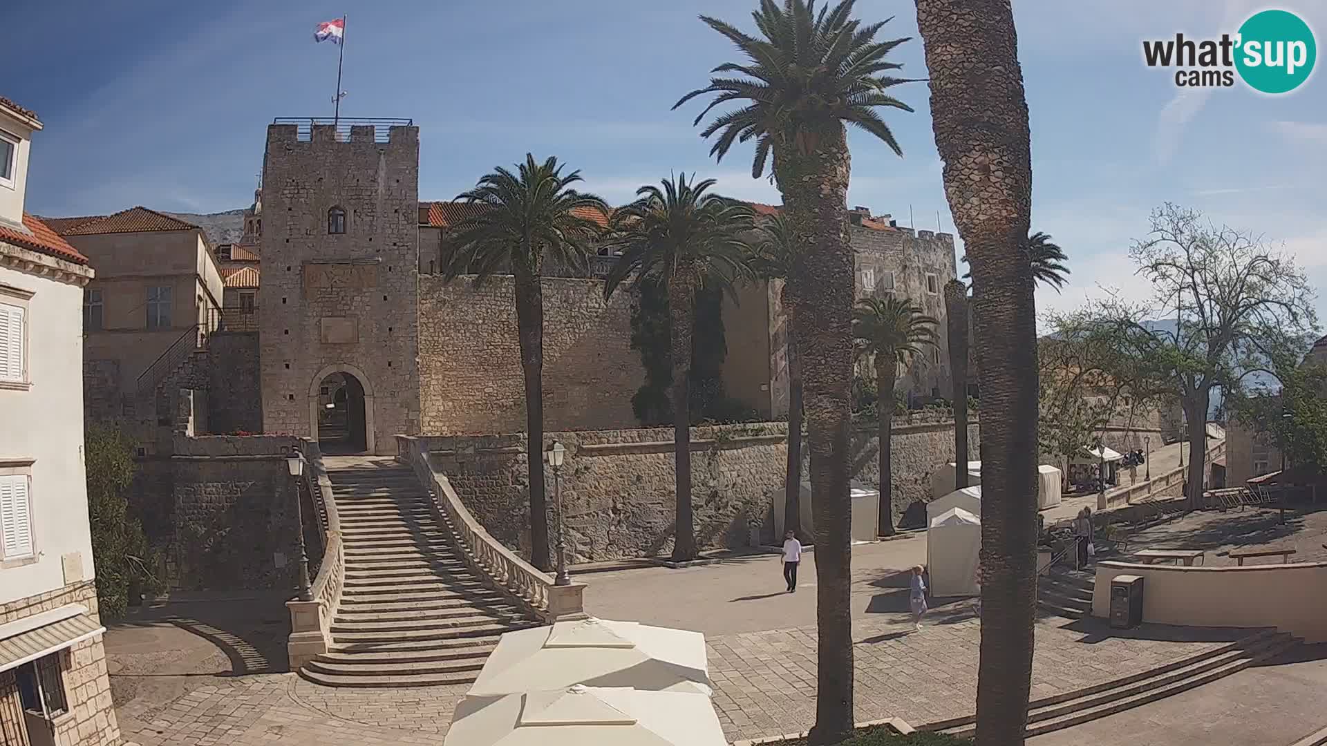 Korčula LIVE Webcam – Big Revelin Tower – Dalmatia – Croatia