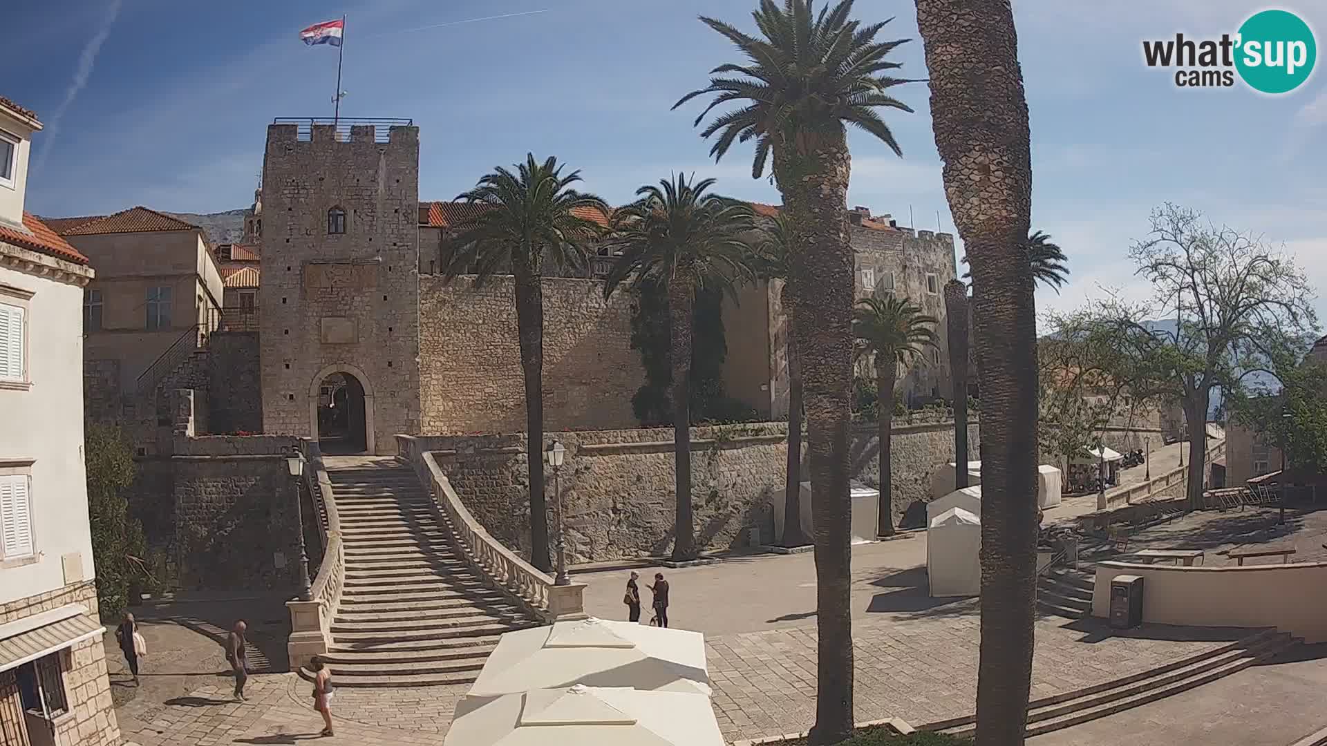 Korčula LIVE Webcam – Big Revelin Tower – Dalmatia – Croatia