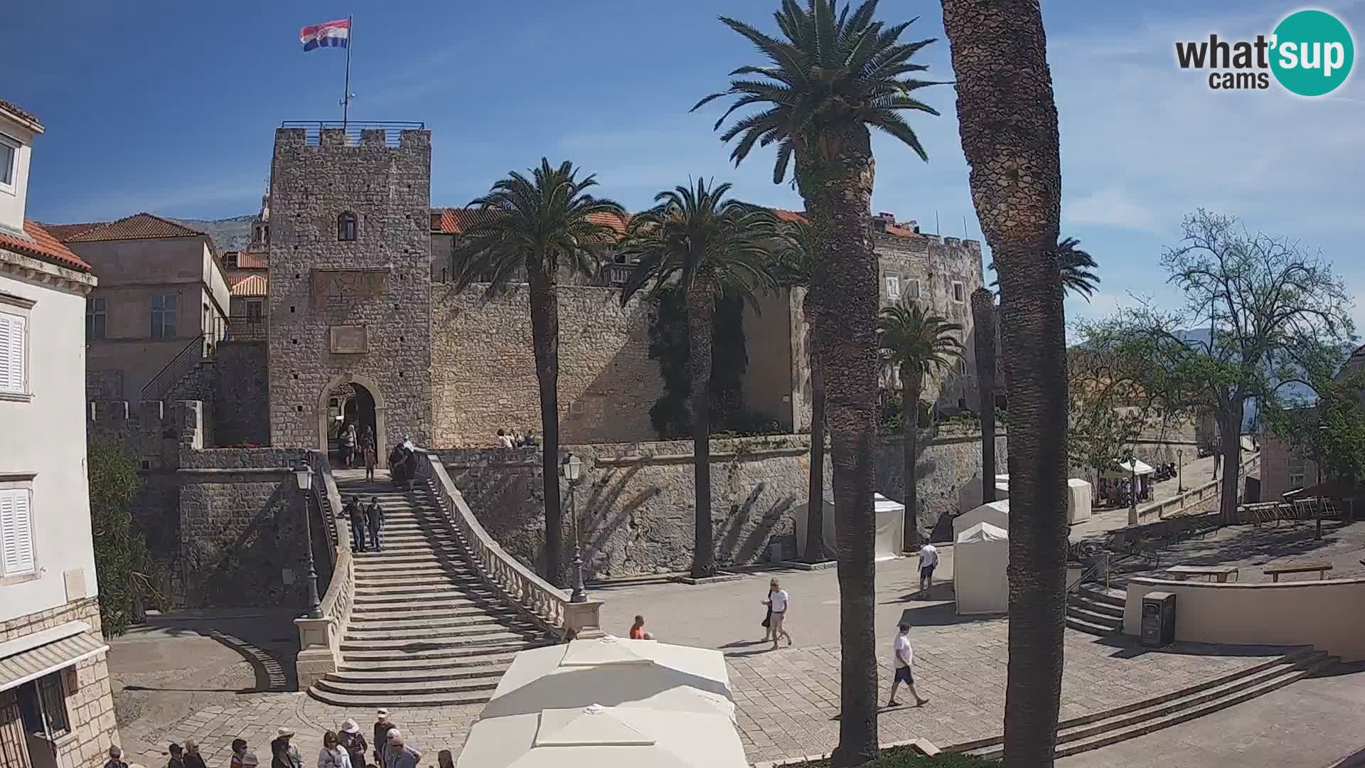 Korčula LIVE Webcam – Big Revelin Tower – Dalmatia – Croatia