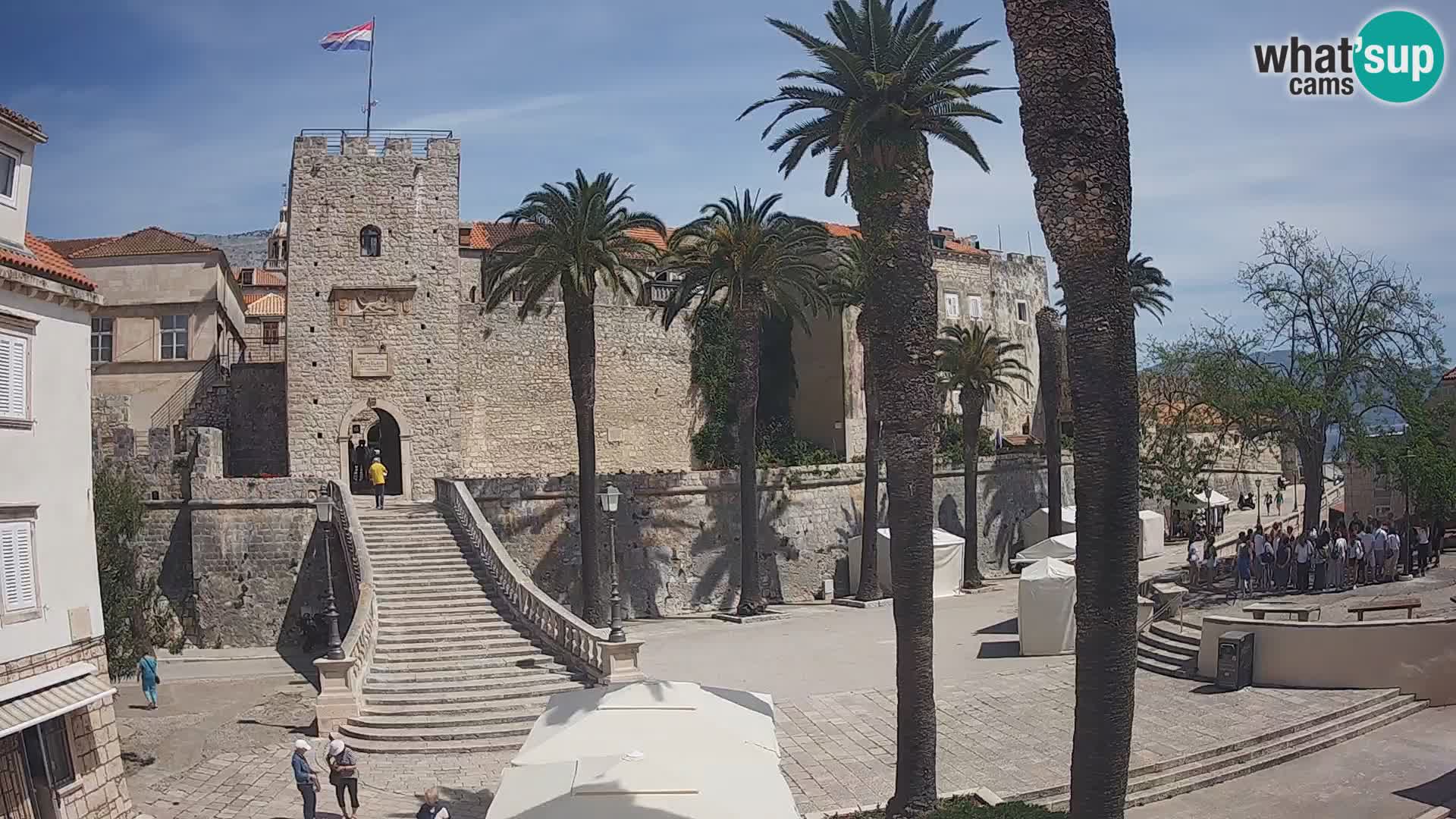 Korčula LIVE Webcam – Big Revelin Tower – Dalmatia – Croatia