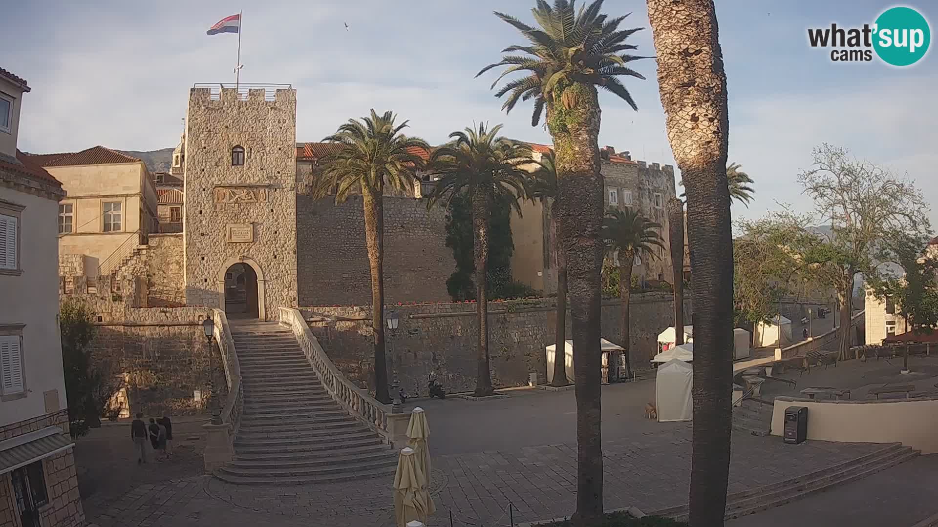 Korčula LIVE Webcam – Big Revelin Tower – Dalmatia – Croatia