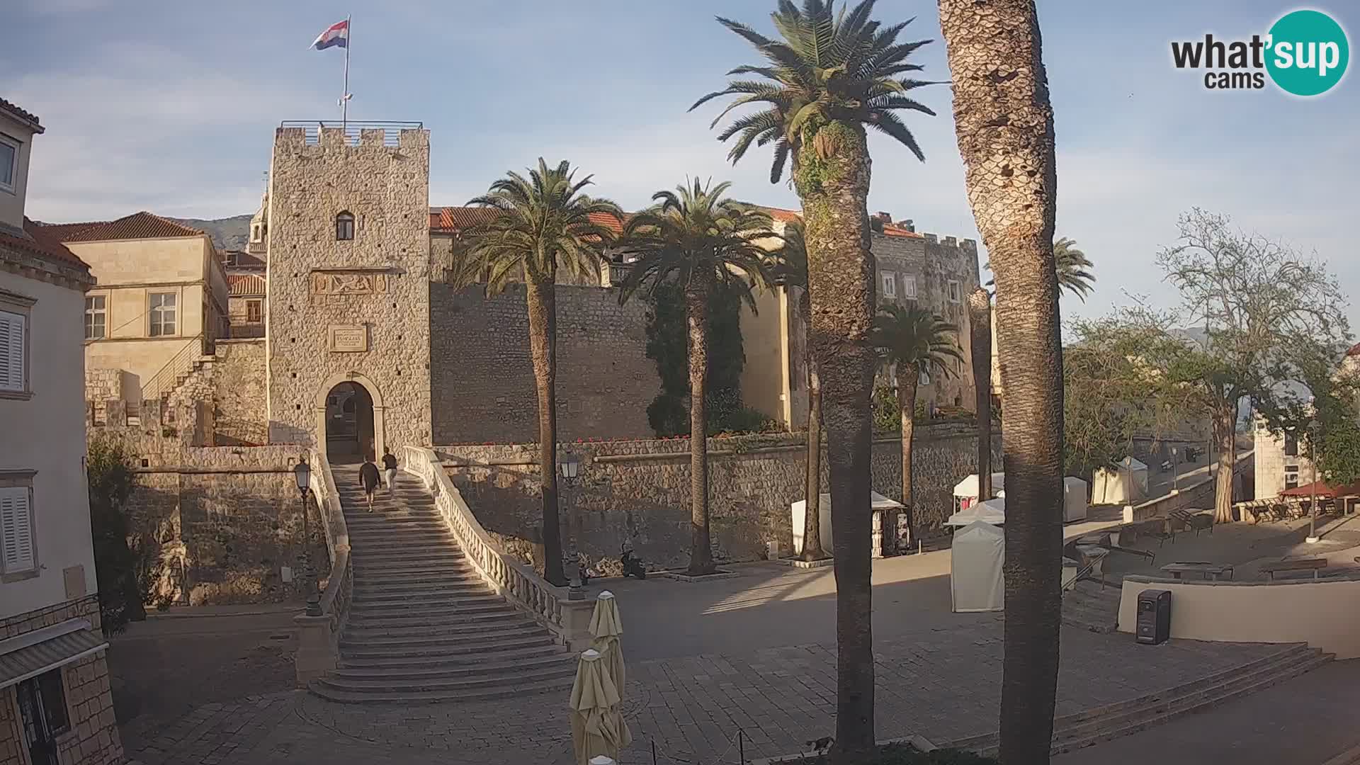 Korčula LIVE Webcam – Big Revelin Tower – Dalmatia – Croatia