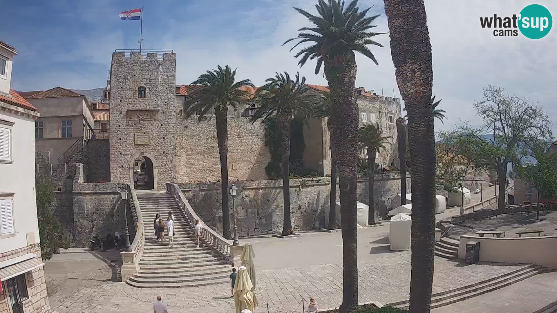 Korčula LIVE Webcam – Big Revelin Tower – Dalmatia – Croatia