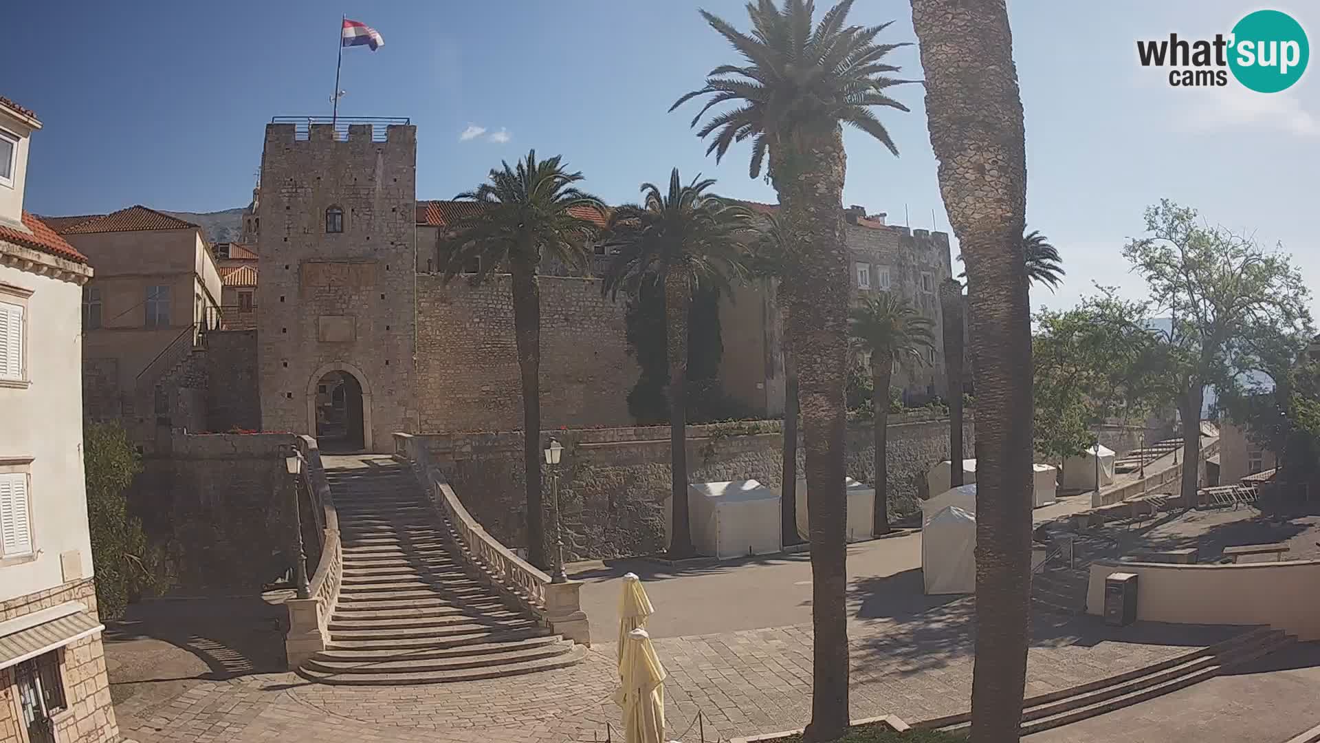 Korčula LIVE Webcam – Big Revelin Tower – Dalmatia – Croatia