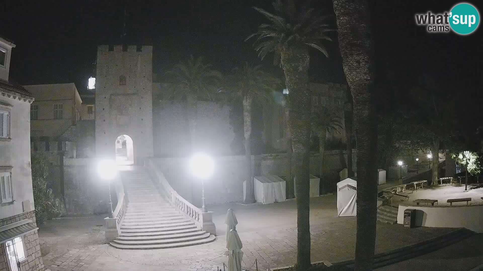 Korčula LIVE Webcam – Big Revelin Tower – Dalmatia – Croatia