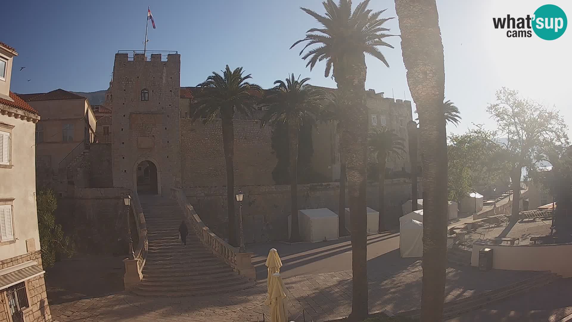 Korčula LIVE Webcam – Big Revelin Tower – Dalmatia – Croatia