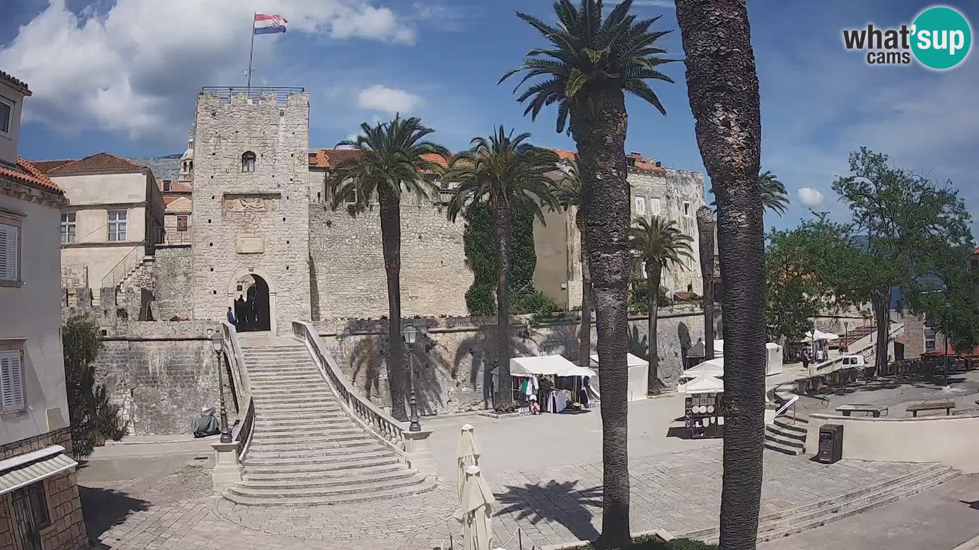 Korčula LIVE Webcam – Big Revelin Tower – Dalmatia – Croatia