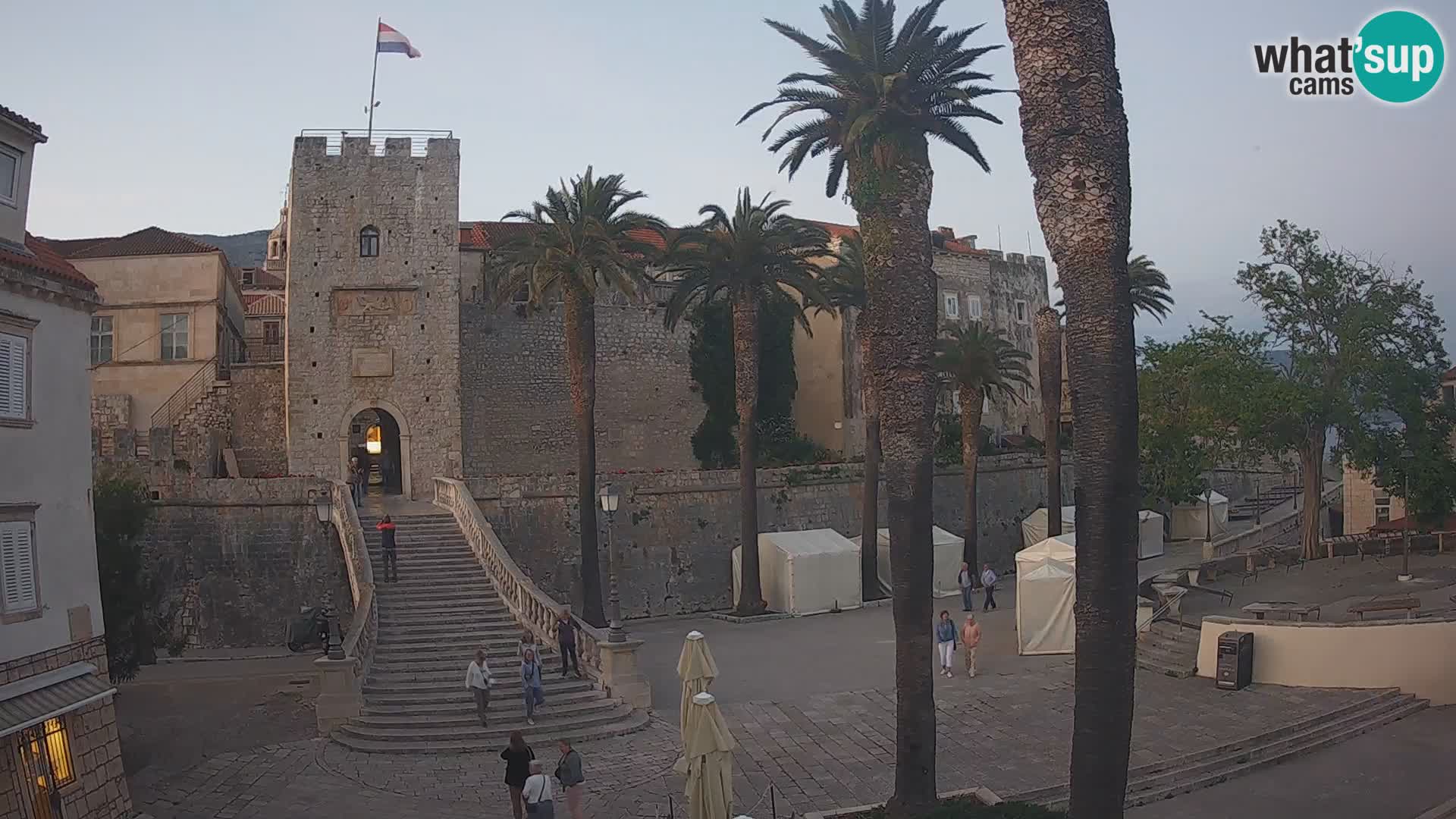 Korčula LIVE Webcam – Big Revelin Tower – Dalmatia – Croatia