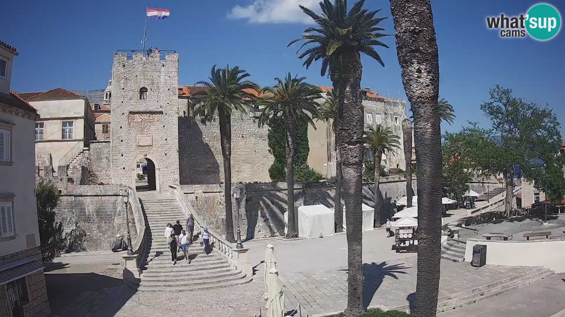 Korčula LIVE Webcam – Big Revelin Tower – Dalmatia – Croatia