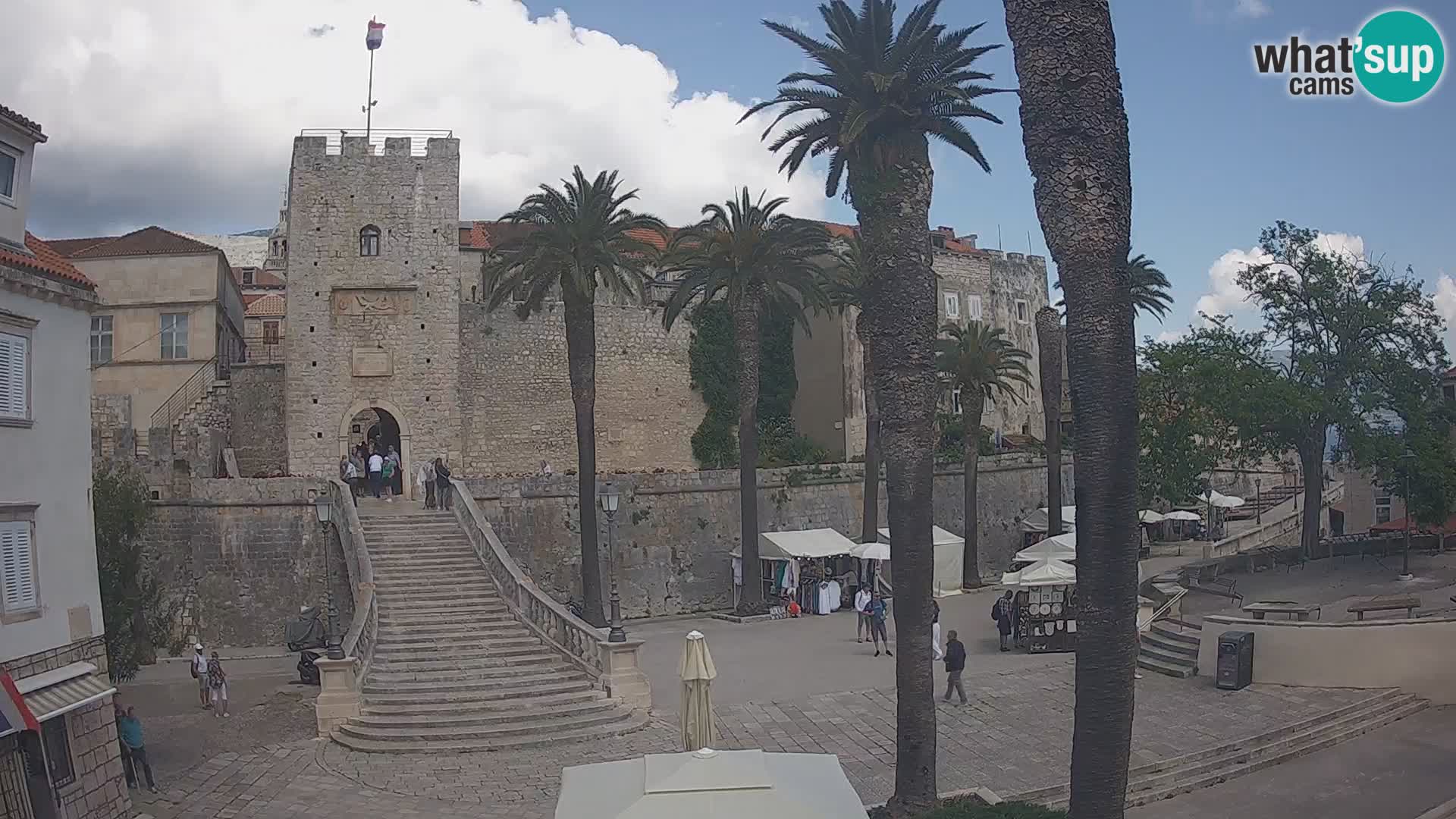 Korčula LIVE Webcam – Big Revelin Tower – Dalmatia – Croatia