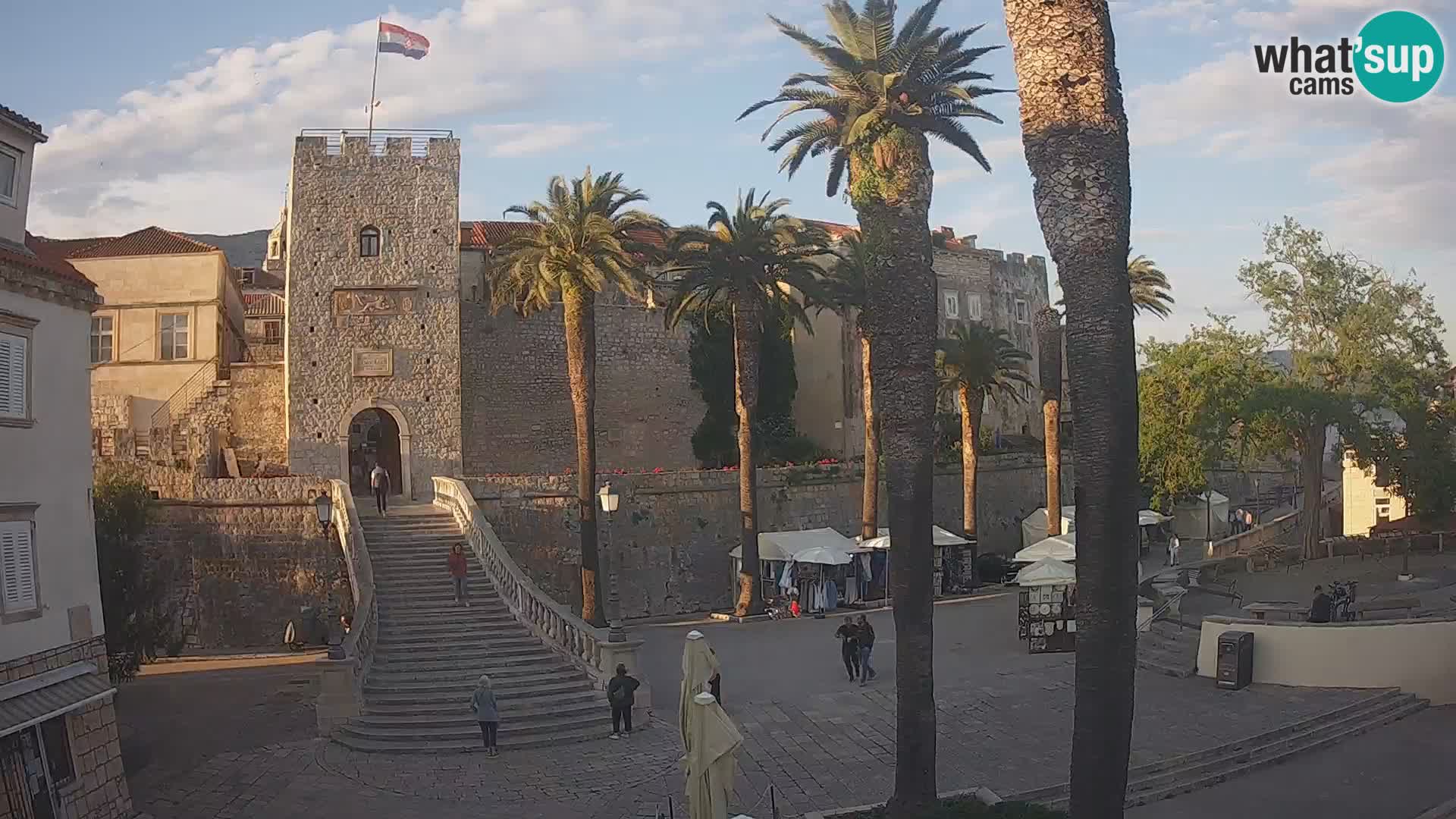 Korčula LIVE Webcam – Big Revelin Tower – Dalmatia – Croatia