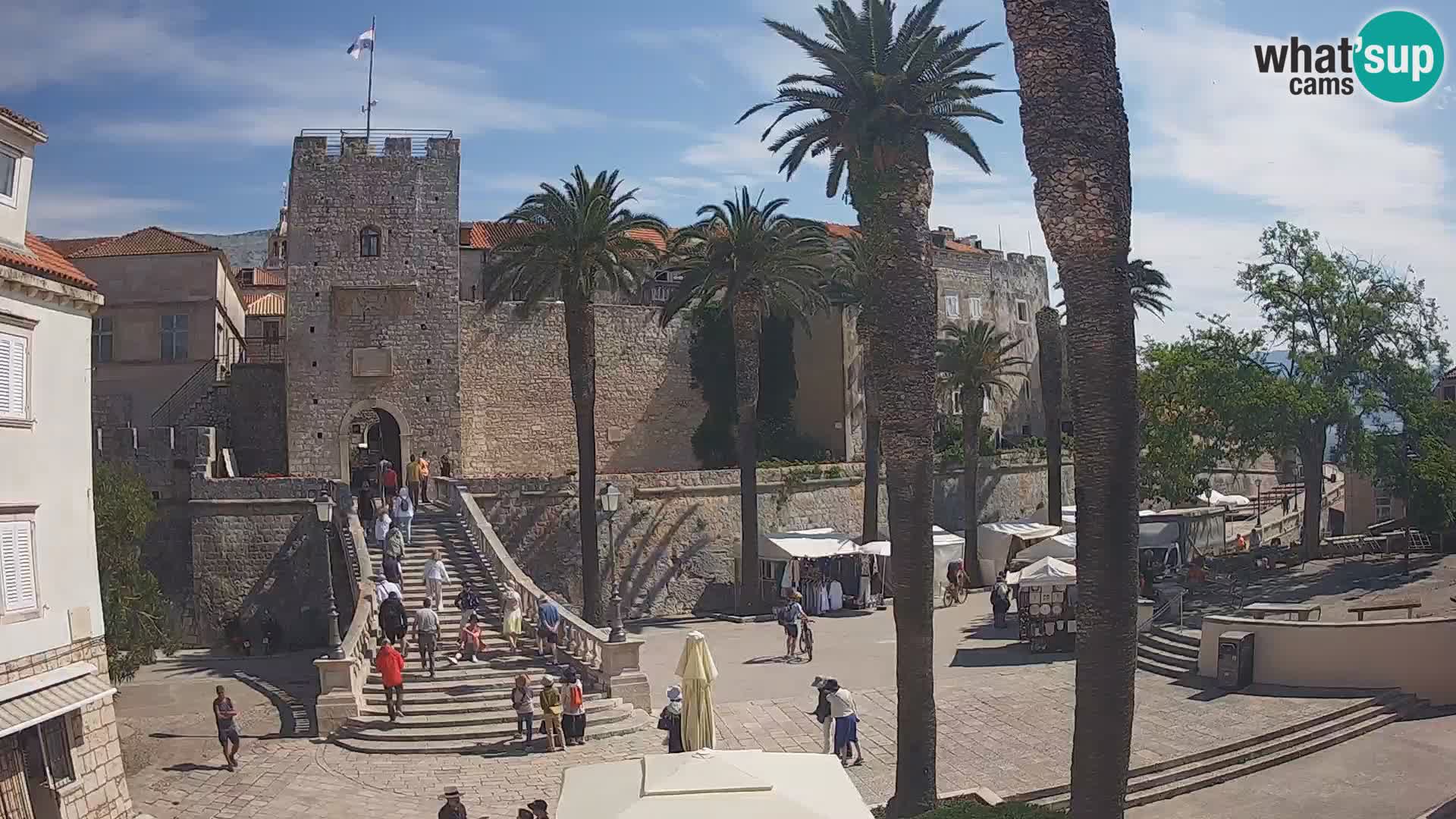 Korčula LIVE Webcam – Big Revelin Tower – Dalmatia – Croatia
