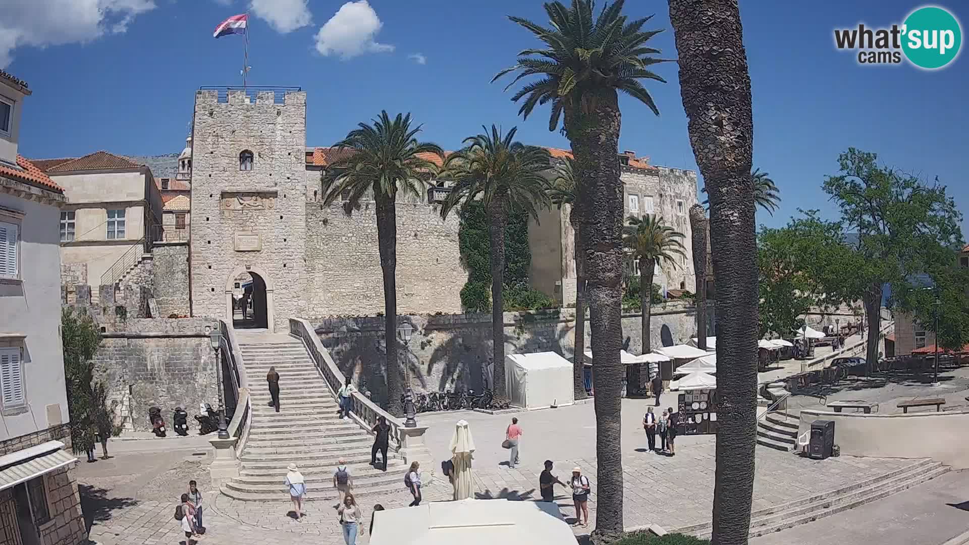 Korčula LIVE Webcam – Big Revelin Tower – Dalmatia – Croatia