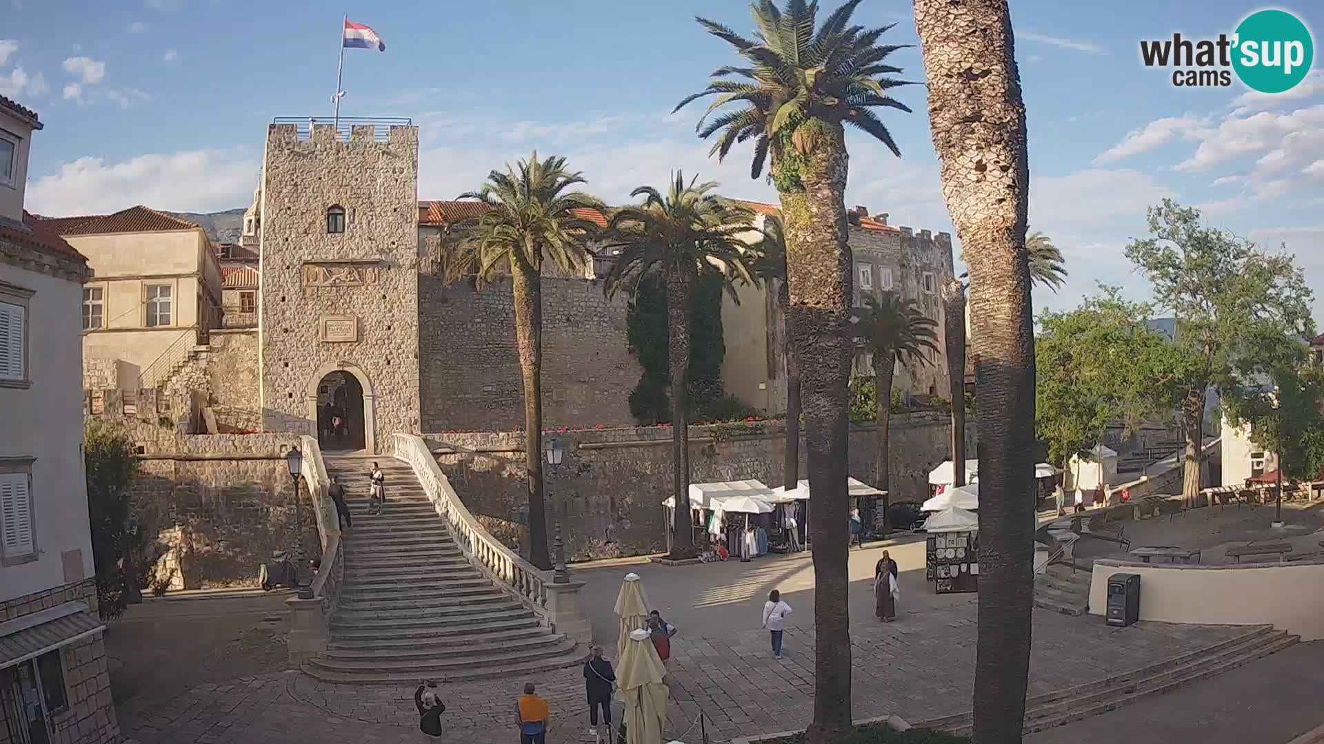 Korčula LIVE Webcam – Big Revelin Tower – Dalmatia – Croatia